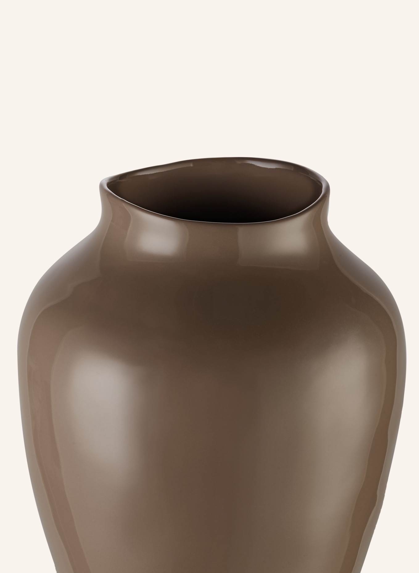 Westwing Collection Vase LATONA, Color: TAUPE (Image 2)