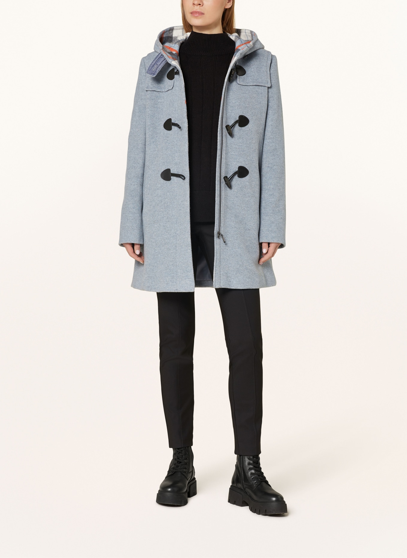 GIL BRET Duffle coat in light blue
