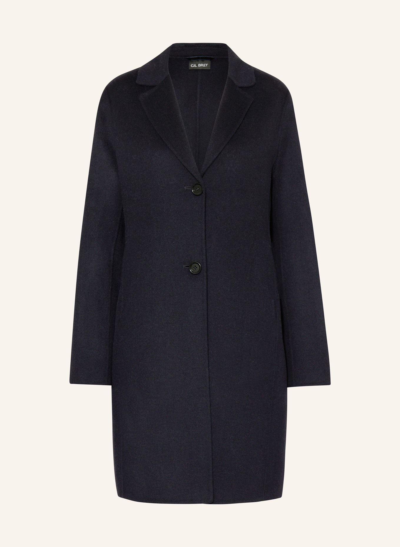 GIL BRET Coat, Color: DARK BLUE (Image 1)