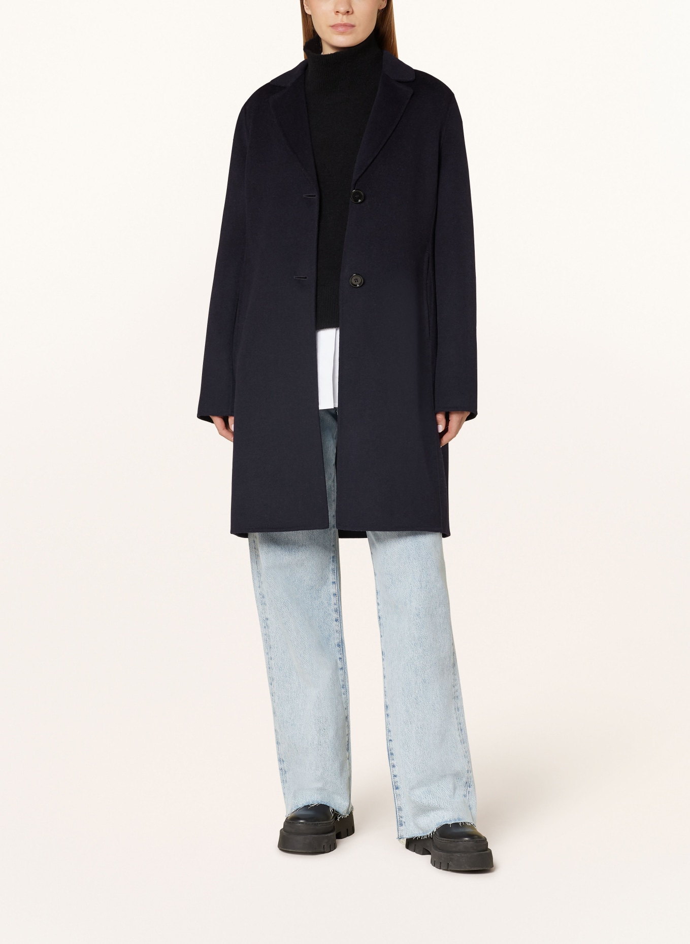 GIL BRET Coat, Color: DARK BLUE (Image 2)