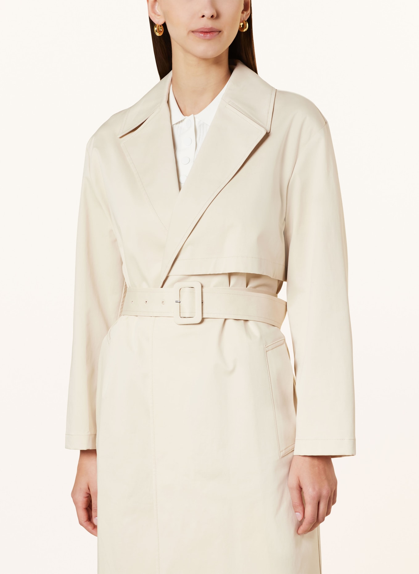 Theory Trench coat, Color: e0s sand (Image 4)