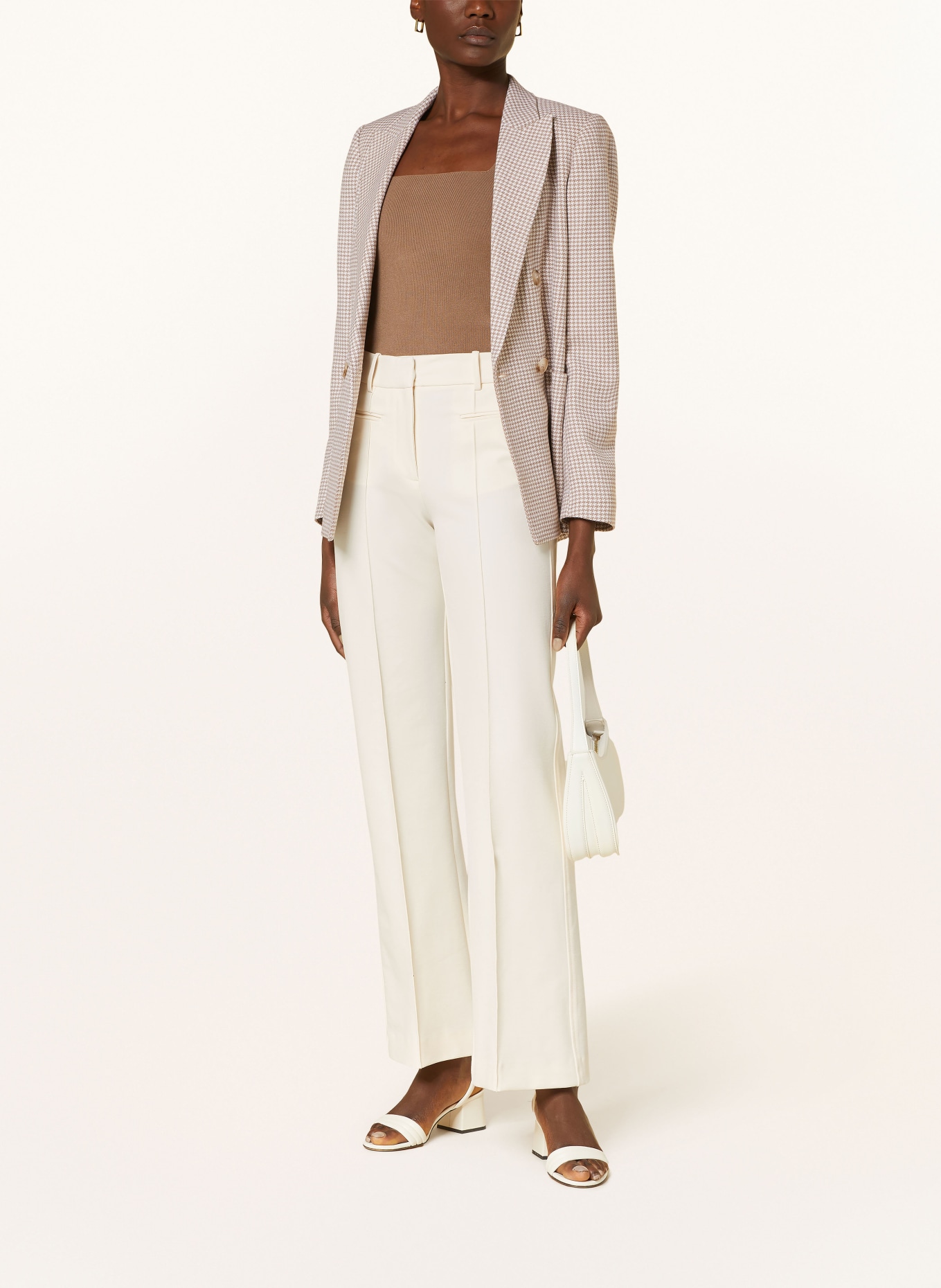 REISS Bootcut-Hose CLAUDE, Farbe: CREME (Bild 2)