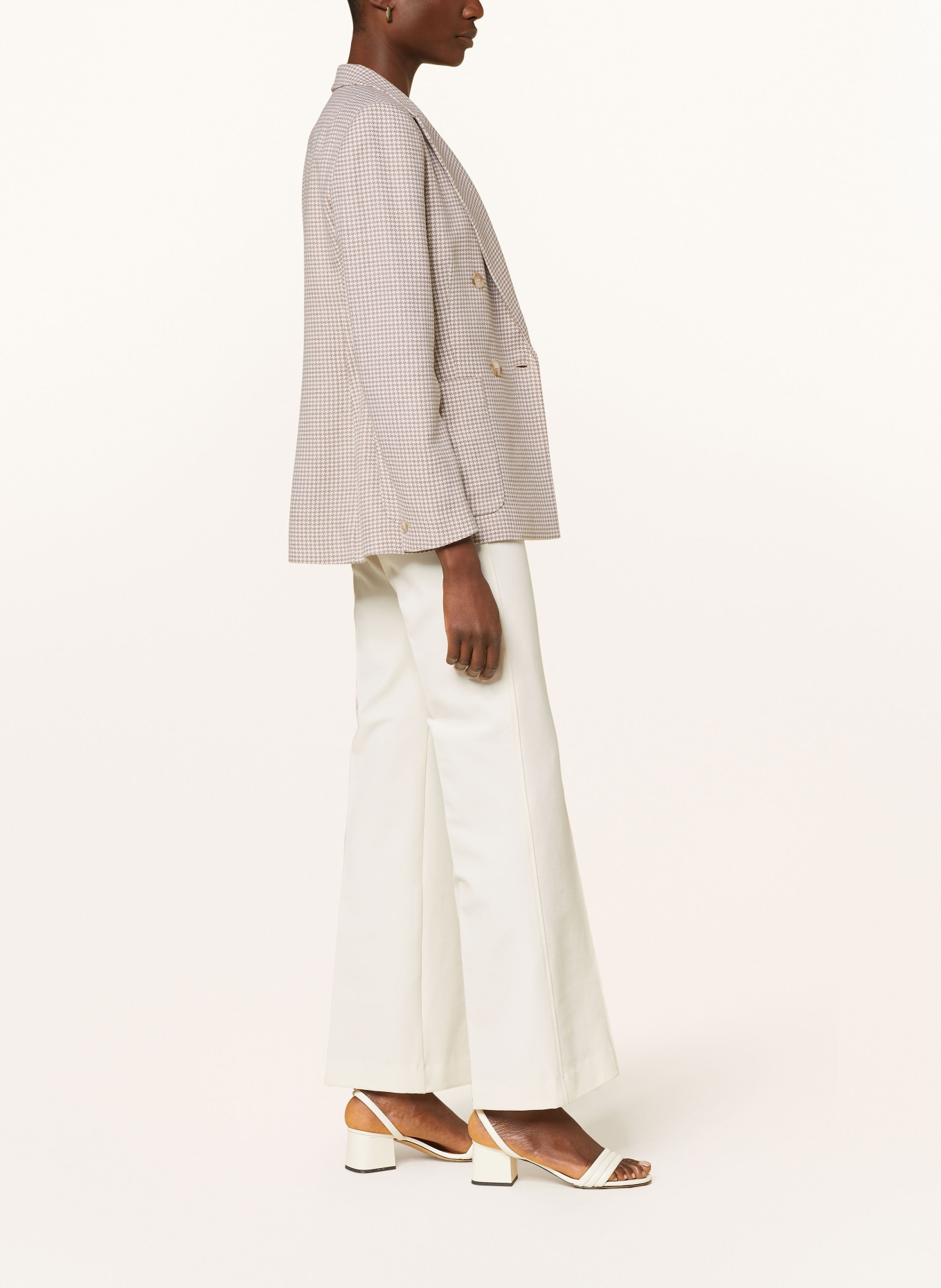 REISS Bootcut trousers CLAUDE, Color: CREAM (Image 4)