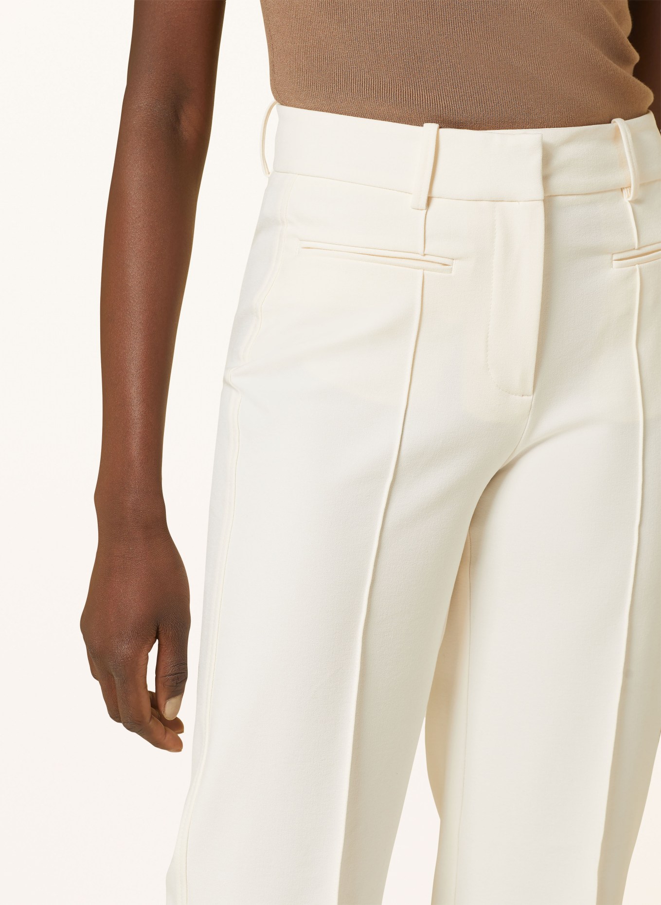 REISS Bootcut trousers CLAUDE, Color: CREAM (Image 5)