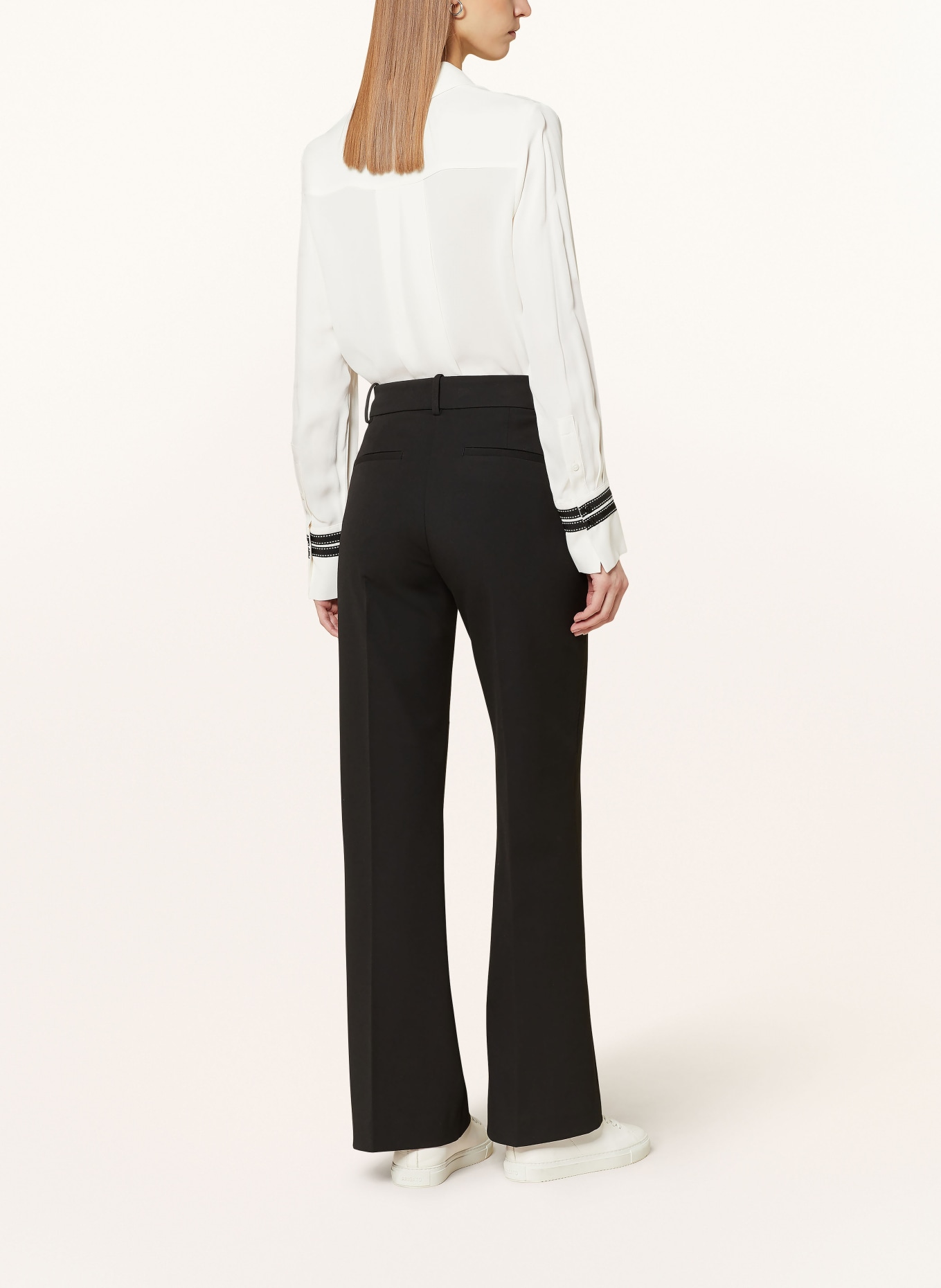 REISS Bootcut-Hose CLAUDE, Farbe: SCHWARZ (Bild 3)