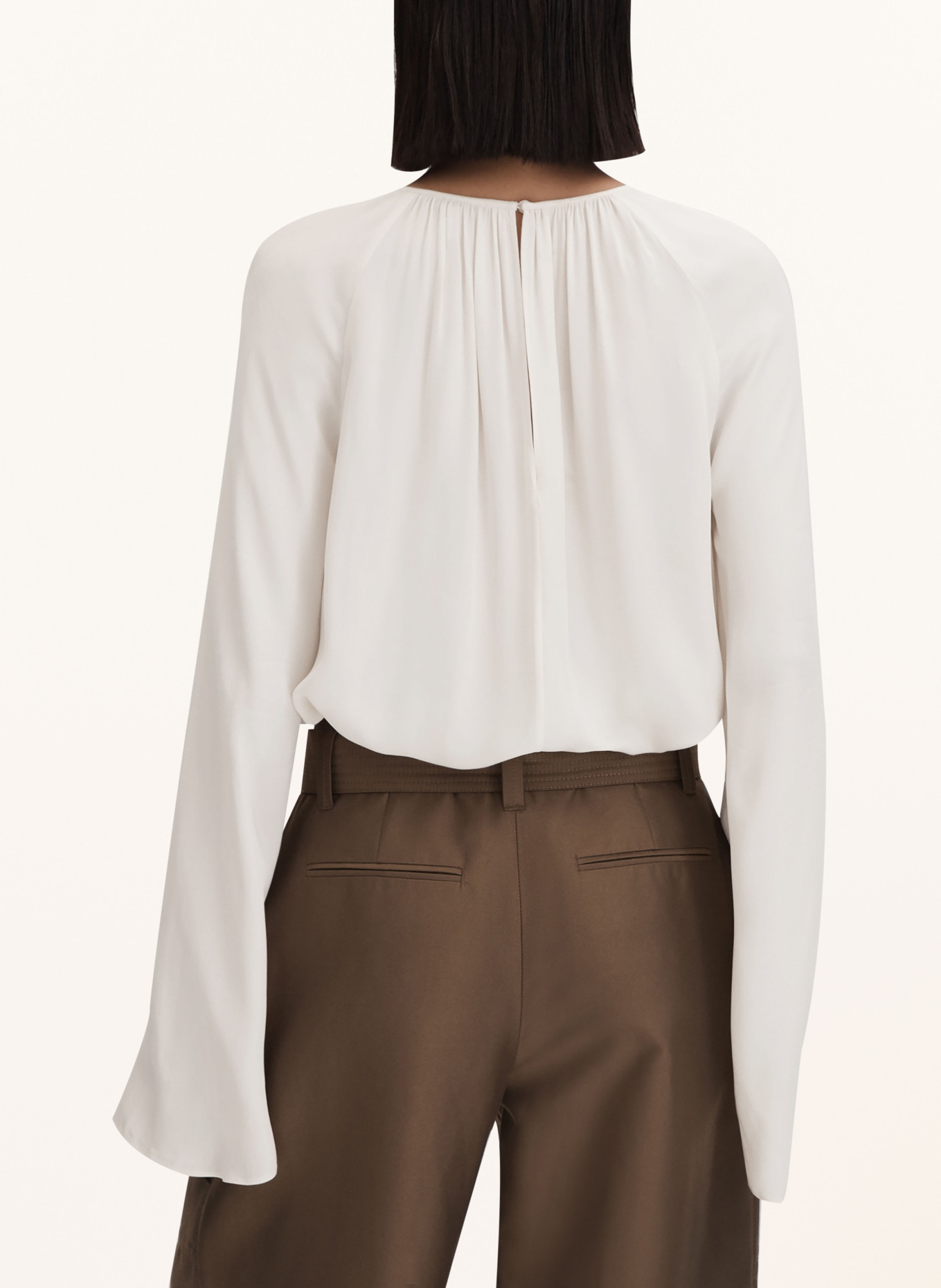 REISS Shirt blouse GRACIE with cut-outs, Color: ECRU (Image 3)