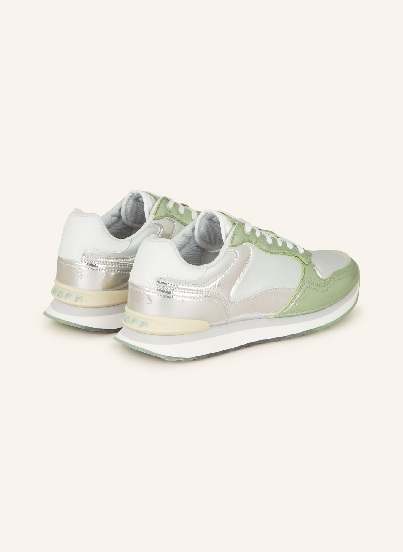 HOFF Sneakers IRON, Color: GREEN/ SILVER (Image 2)