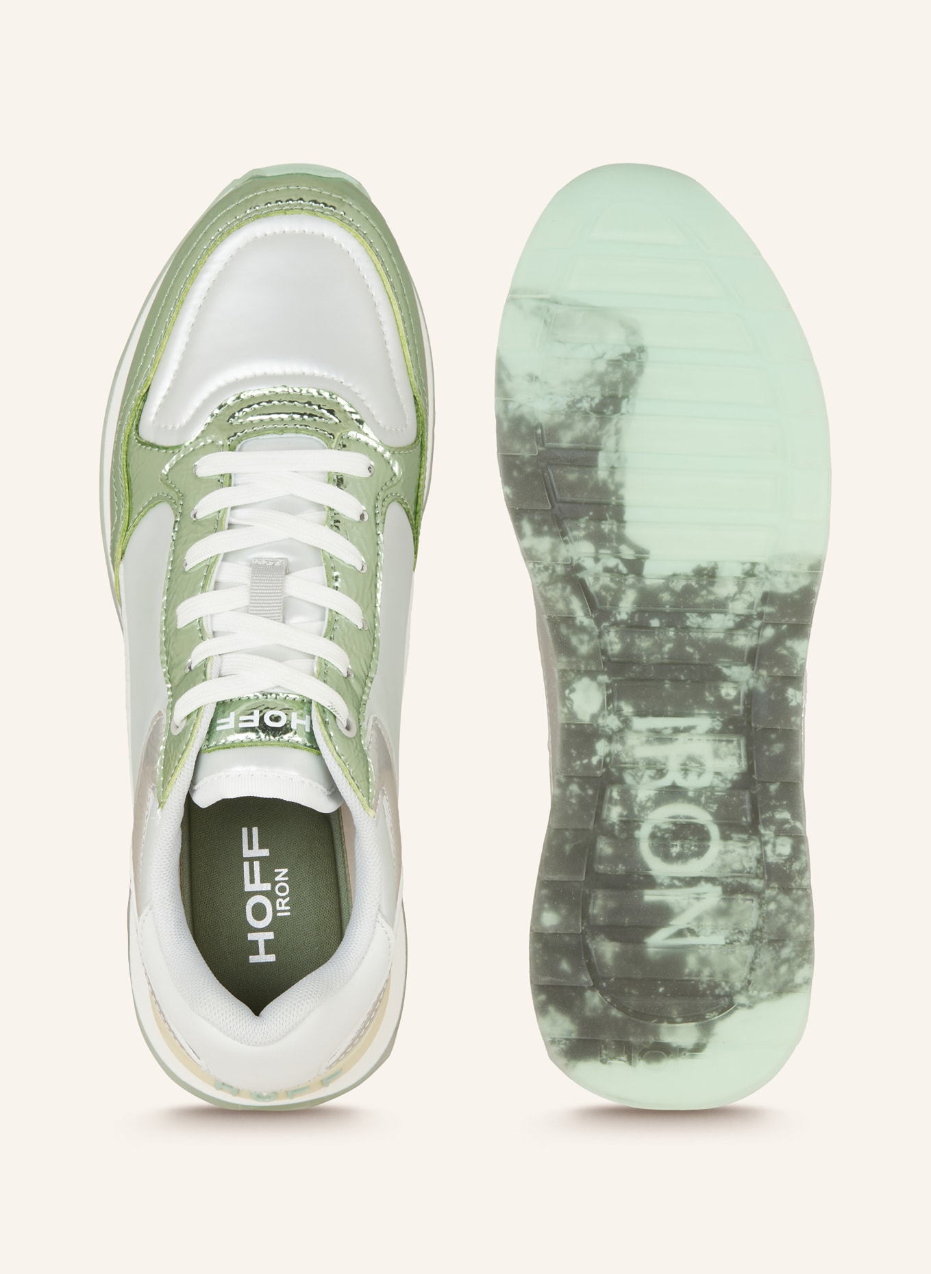 HOFF Sneakers IRON, Color: GREEN/ SILVER (Image 5)
