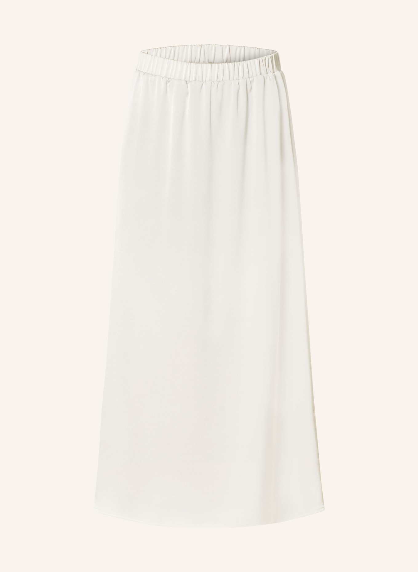 CATNOIR Satin skirt, Color: CREAM (Image 1)