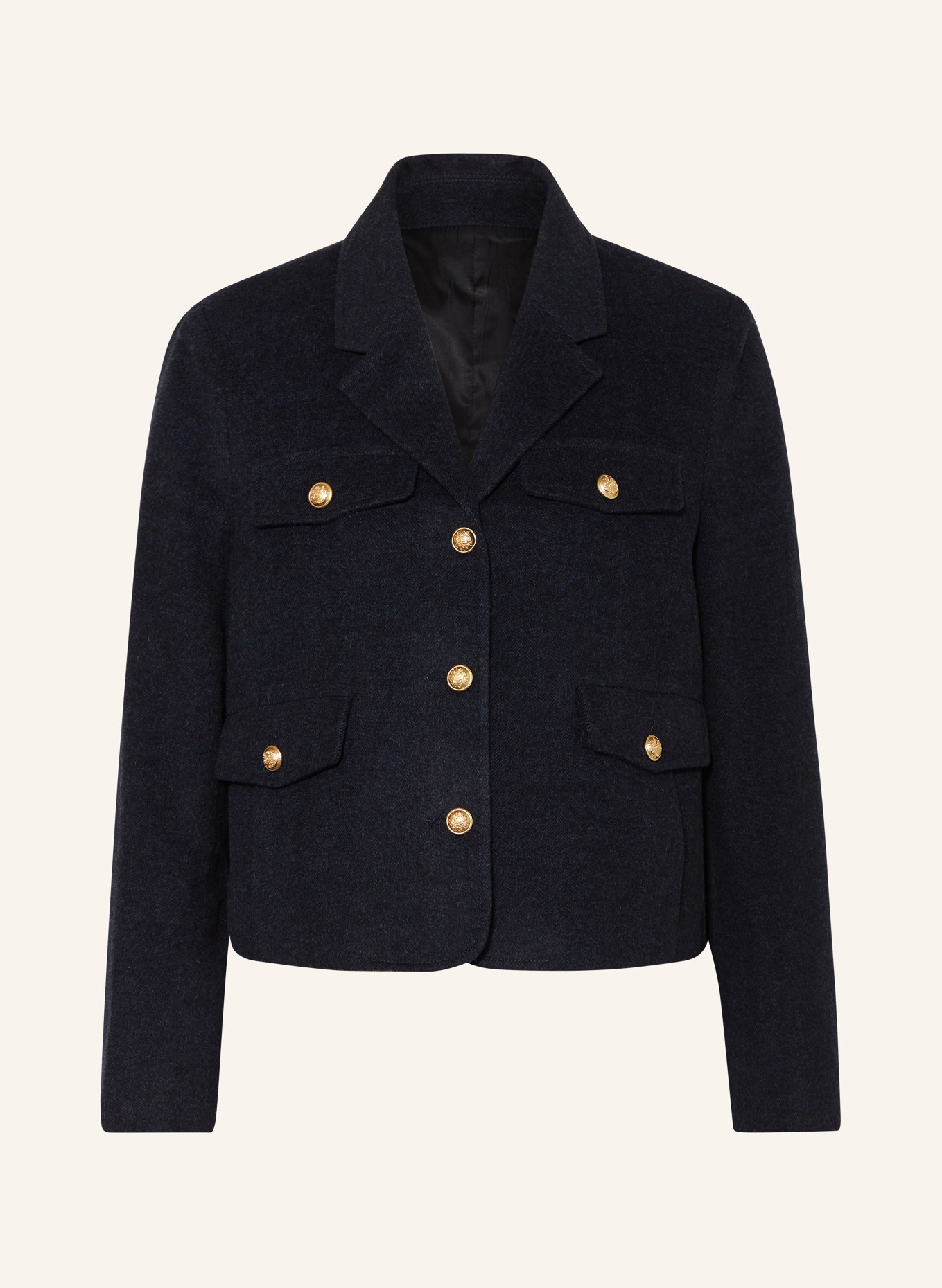 CATNOIR Boxy jacket, Color: DARK BLUE (Image 1)