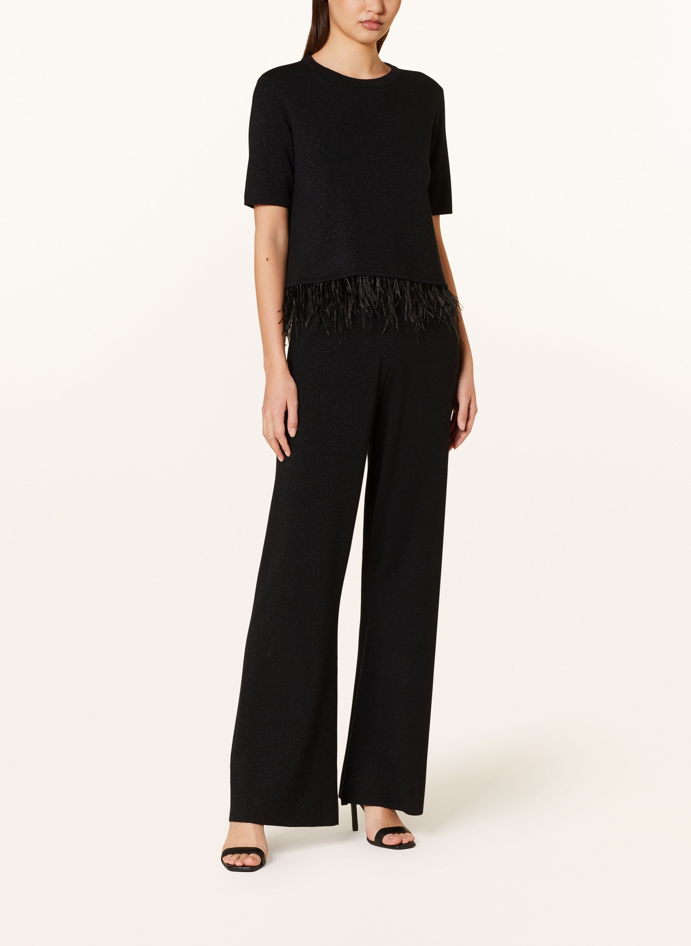 CATNOIR Knit trousers, Color: BLACK (Image 2)