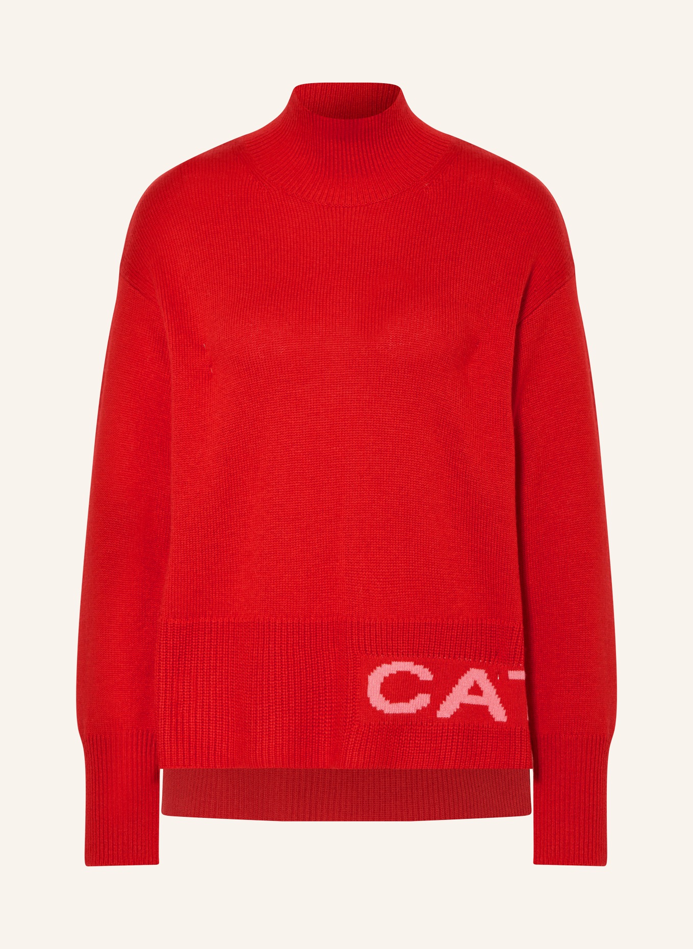 CATNOIR Turtleneck sweater, Color: RED (Image 1)