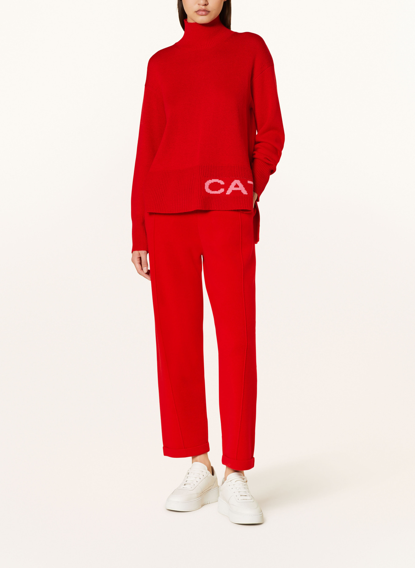 CATNOIR Turtleneck sweater, Color: RED (Image 2)