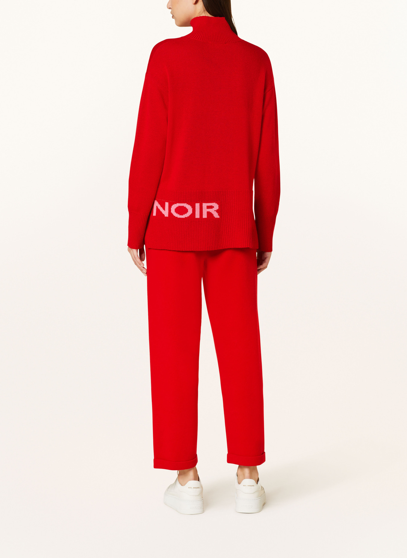 CATNOIR Turtleneck sweater, Color: RED (Image 3)