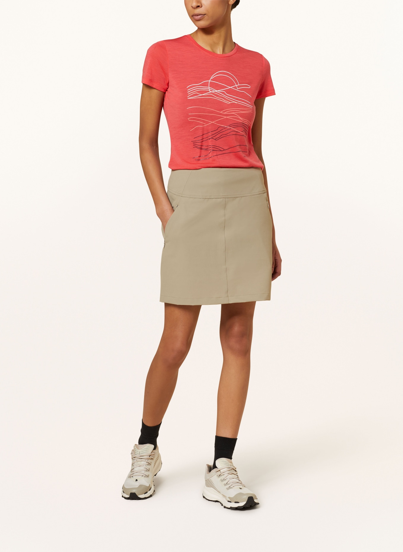 me°ru' Outdoor skirt NANTERRE, Color: KHAKI (Image 2)