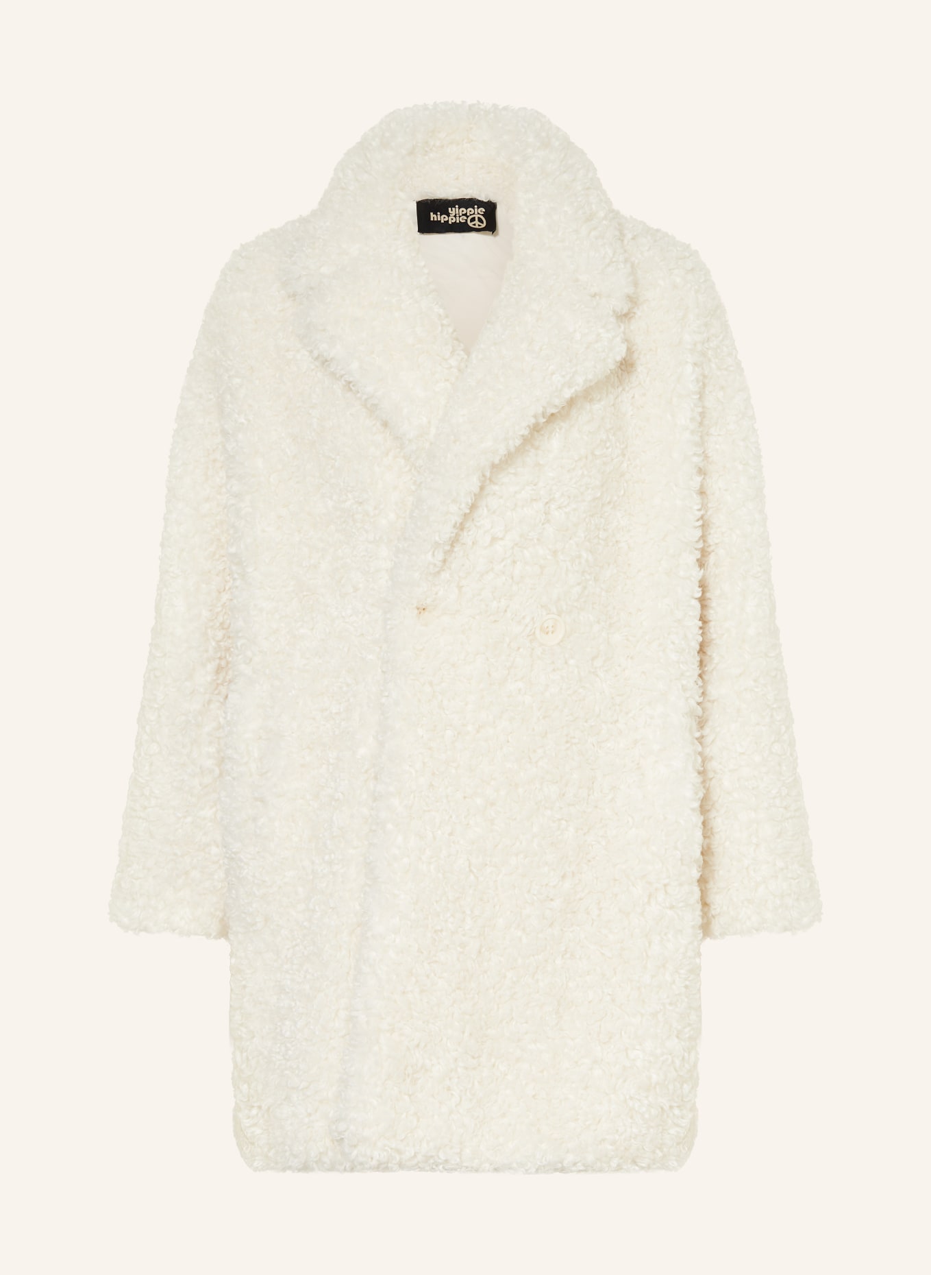 White fur teddy coat outlet