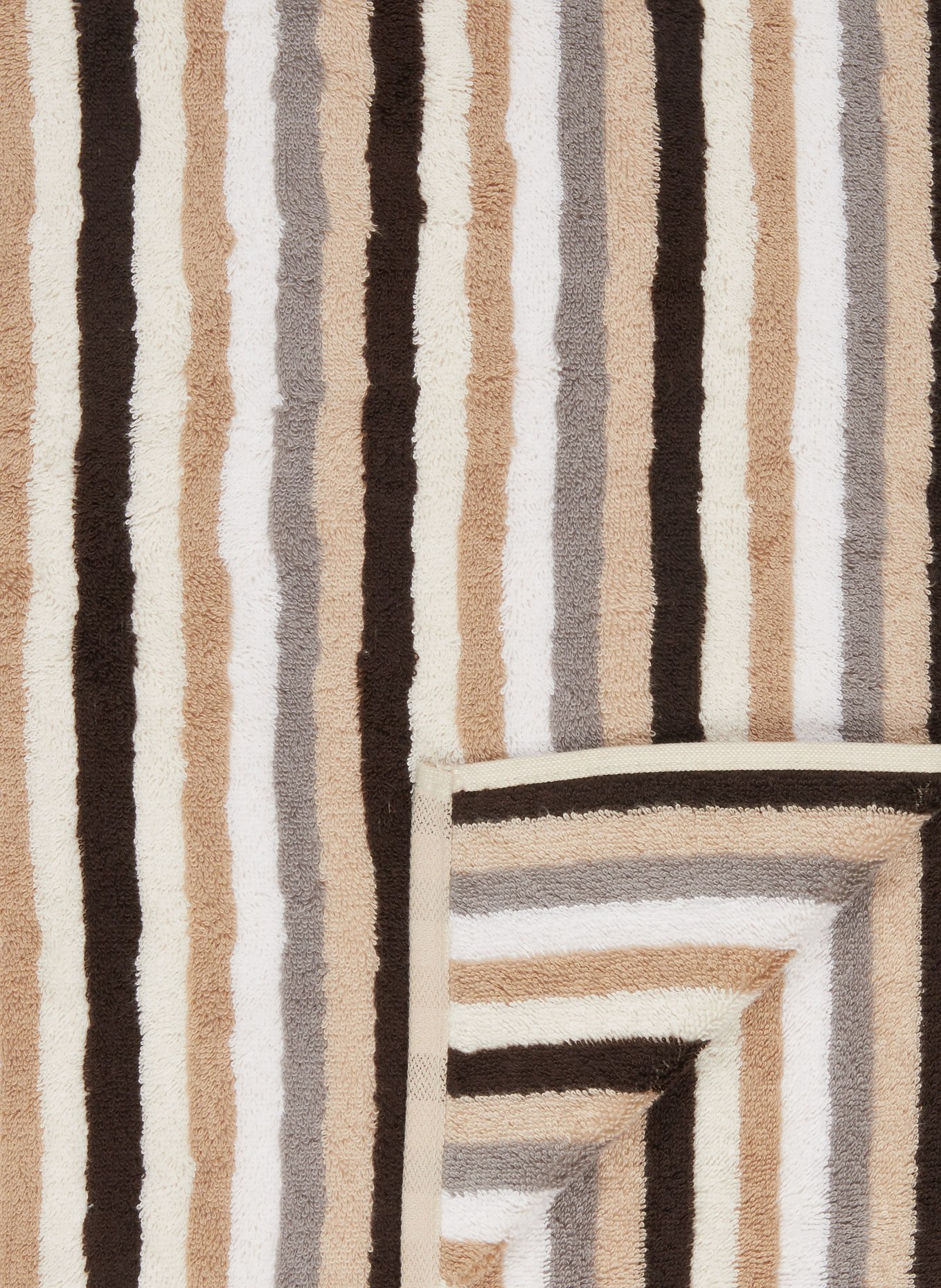 Cawö Handtuch SHADES, Farbe: BEIGE/ WEISS/ SCHWARZ (Bild 3)