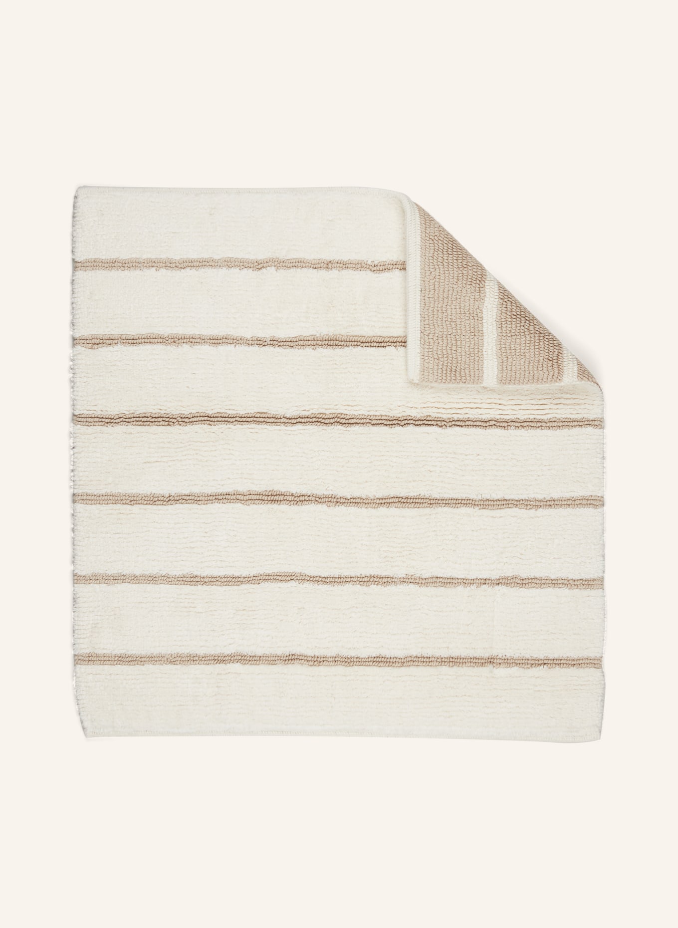 Cawö Bathmat reversible, Color: ECRU/ BEIGE (Image 2)