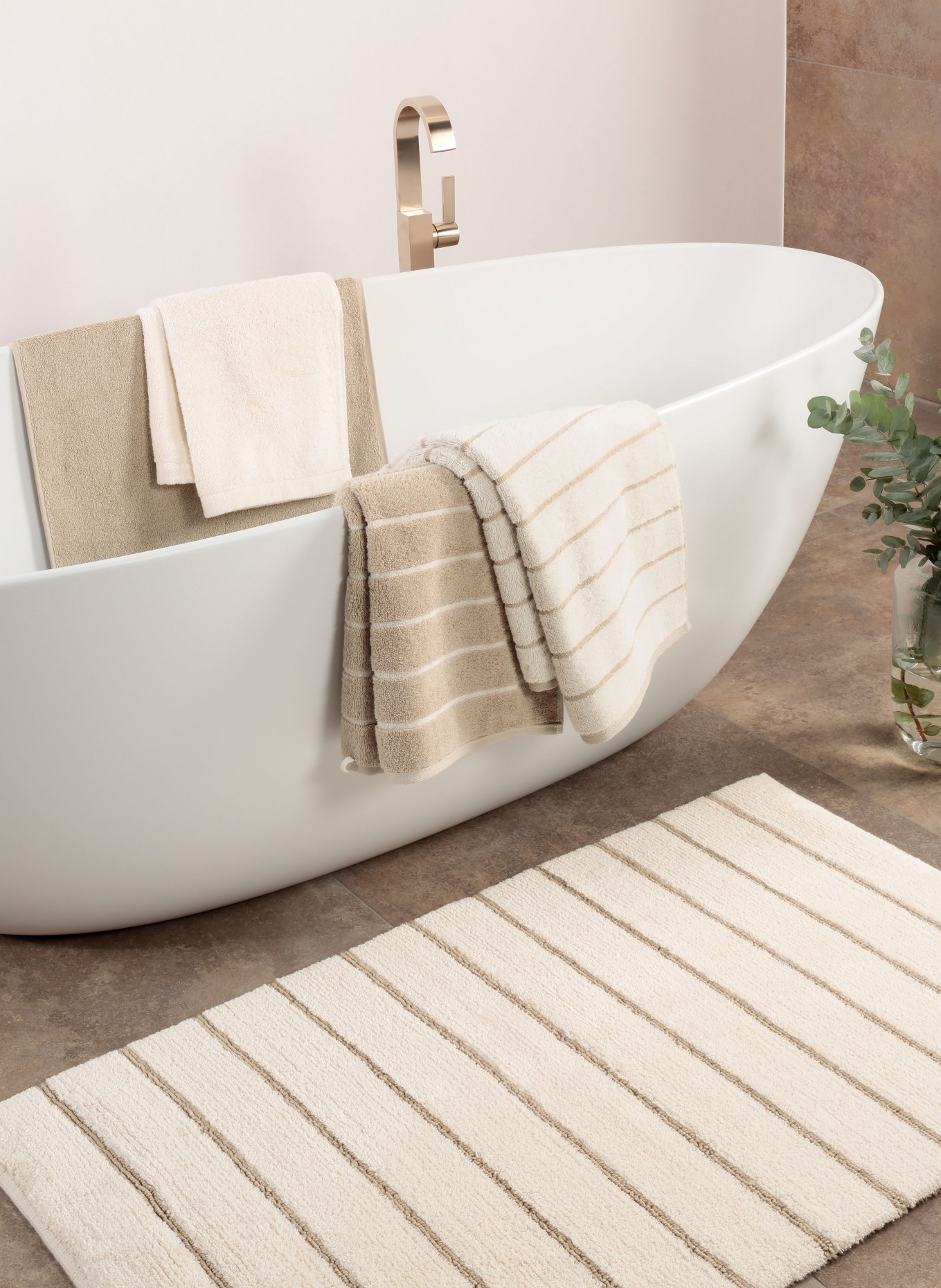 Cawö Bathmat reversible, Color: ECRU/ BEIGE (Image 3)