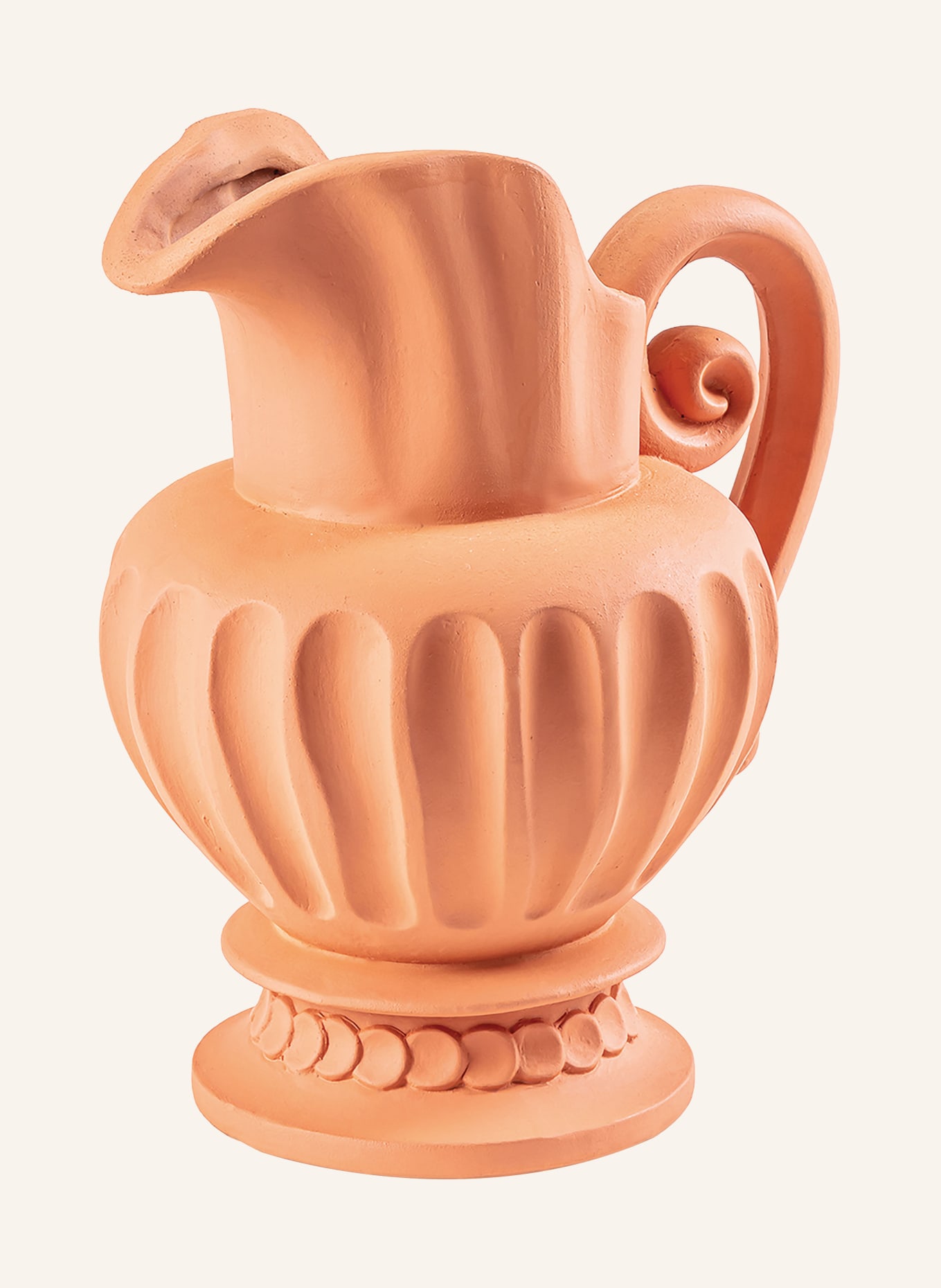 SELETTI Vase MAGNA GRAECIA CARAFFA, Farbe: ORANGE (Bild 1)