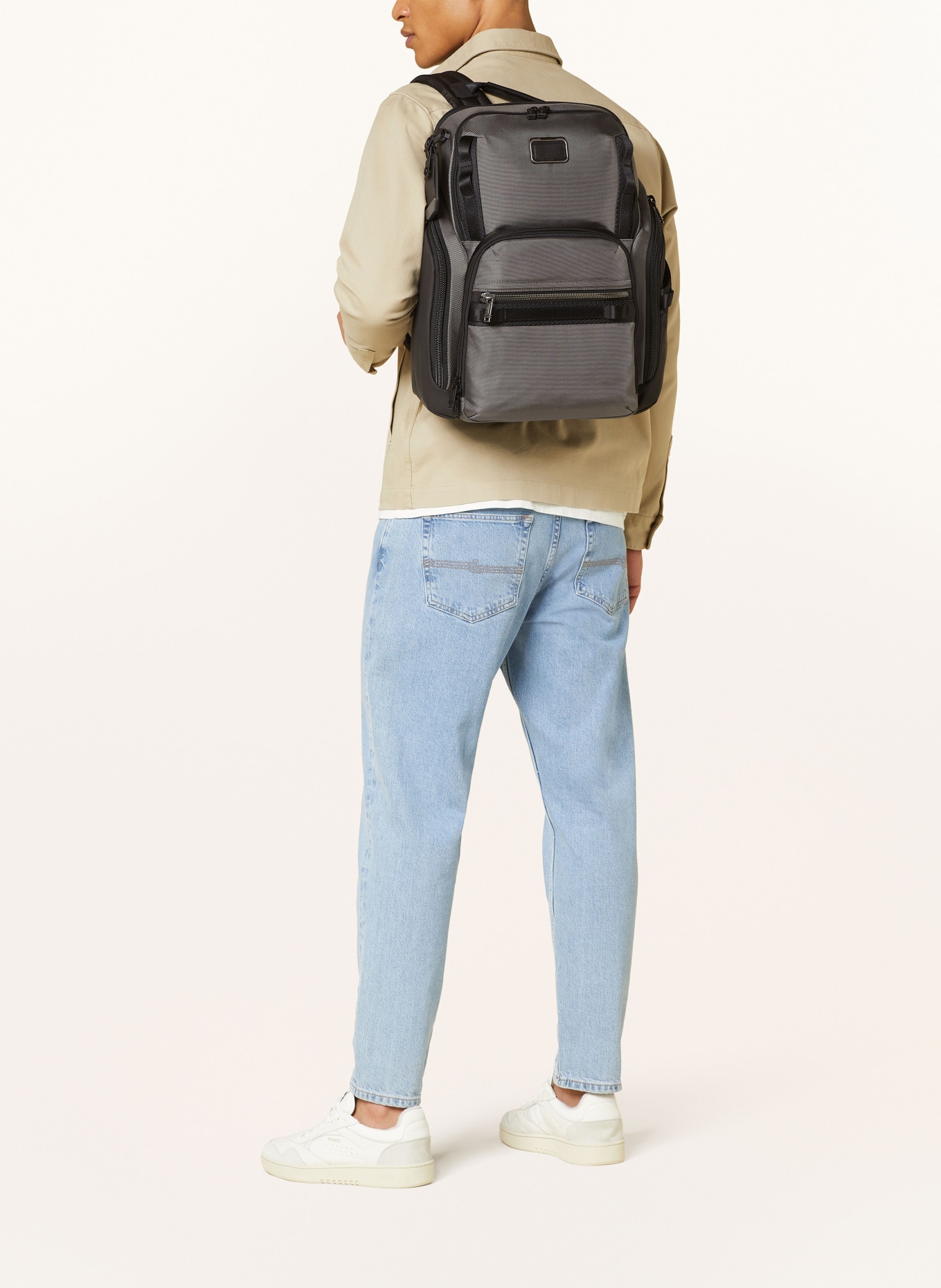 TUMI ALPHA BRAVO backpack SEARCH BACKPACK, Color: GRAY (Image 6)