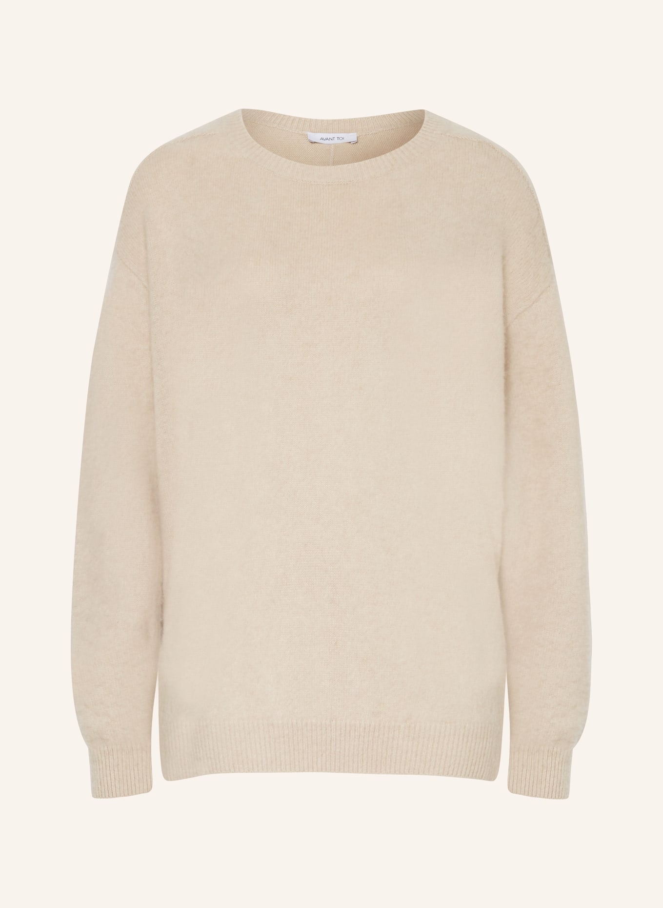 AVANT TOI Oversized sweater made of cashmere, Color: LIGHT BROWN (Image 1)