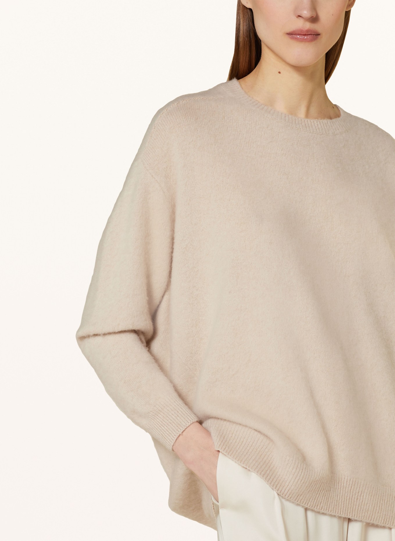 AVANT TOI Oversized sweater made of cashmere, Color: LIGHT BROWN (Image 4)