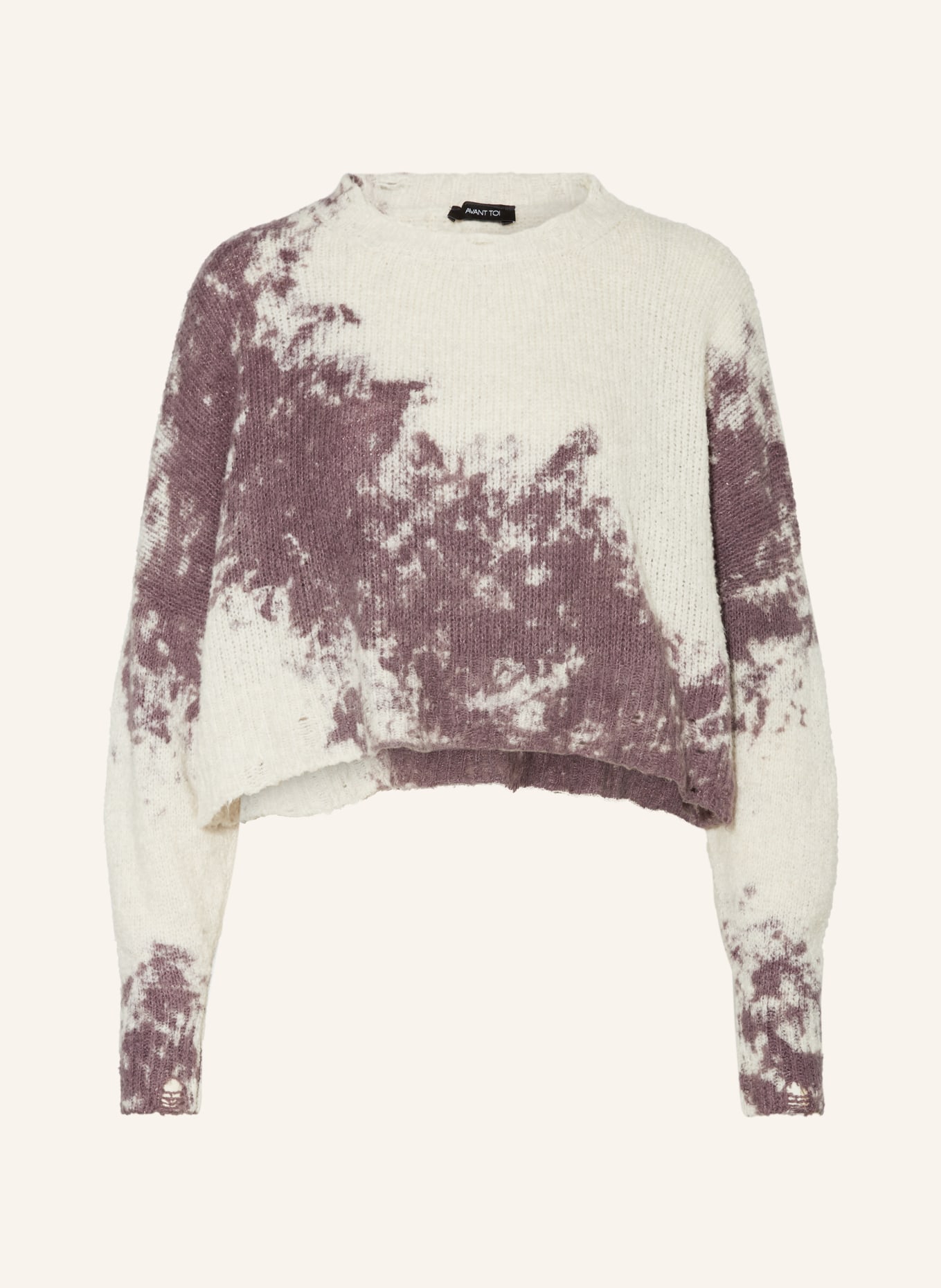 AVANT TOI Krótki sweter, Kolor: 18 lavender  grau lavendel (Obrazek 1)