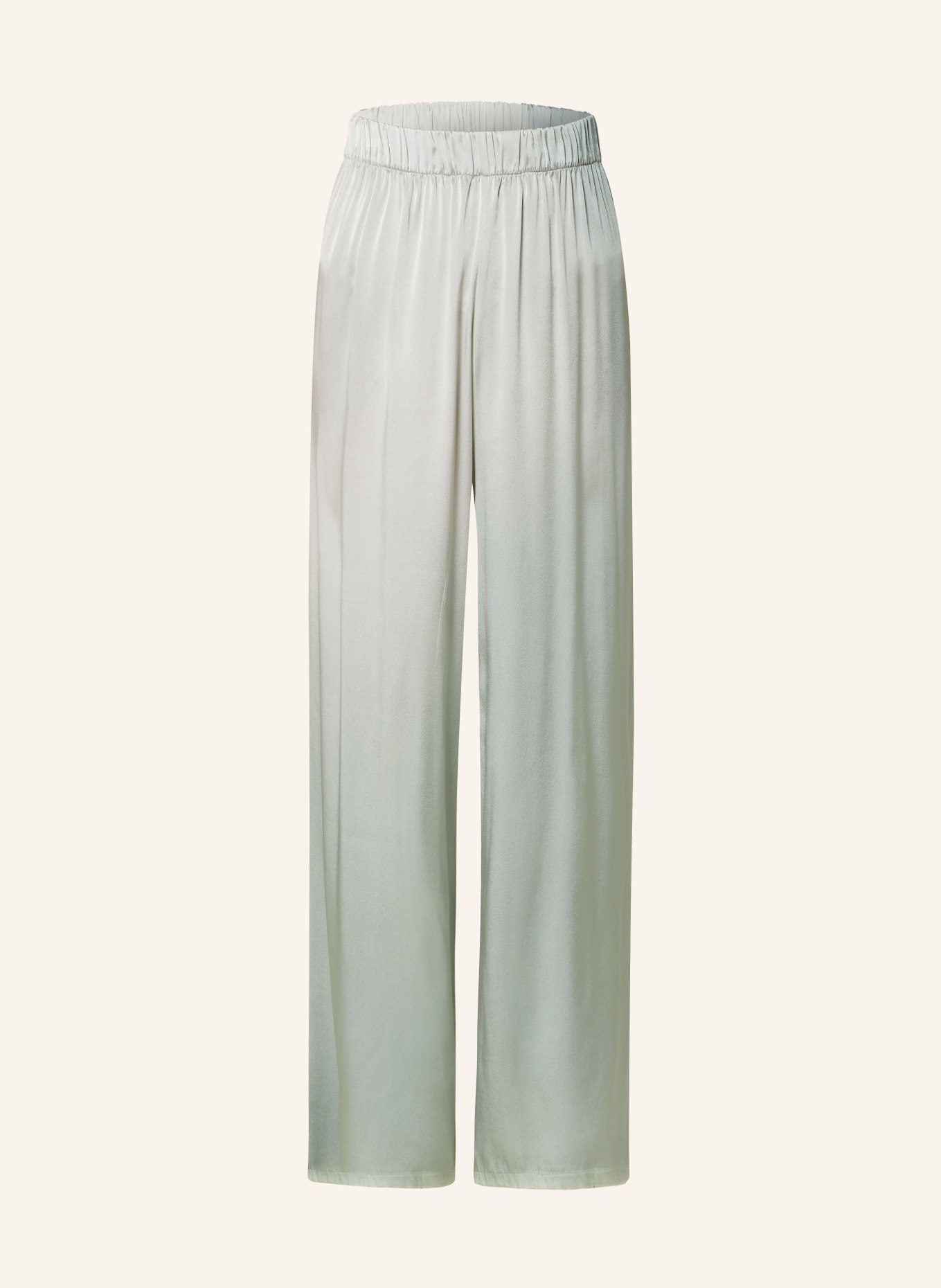 AVANT TOI Wide leg trousers made of silk, Color: 681 jade grün (Image 1)