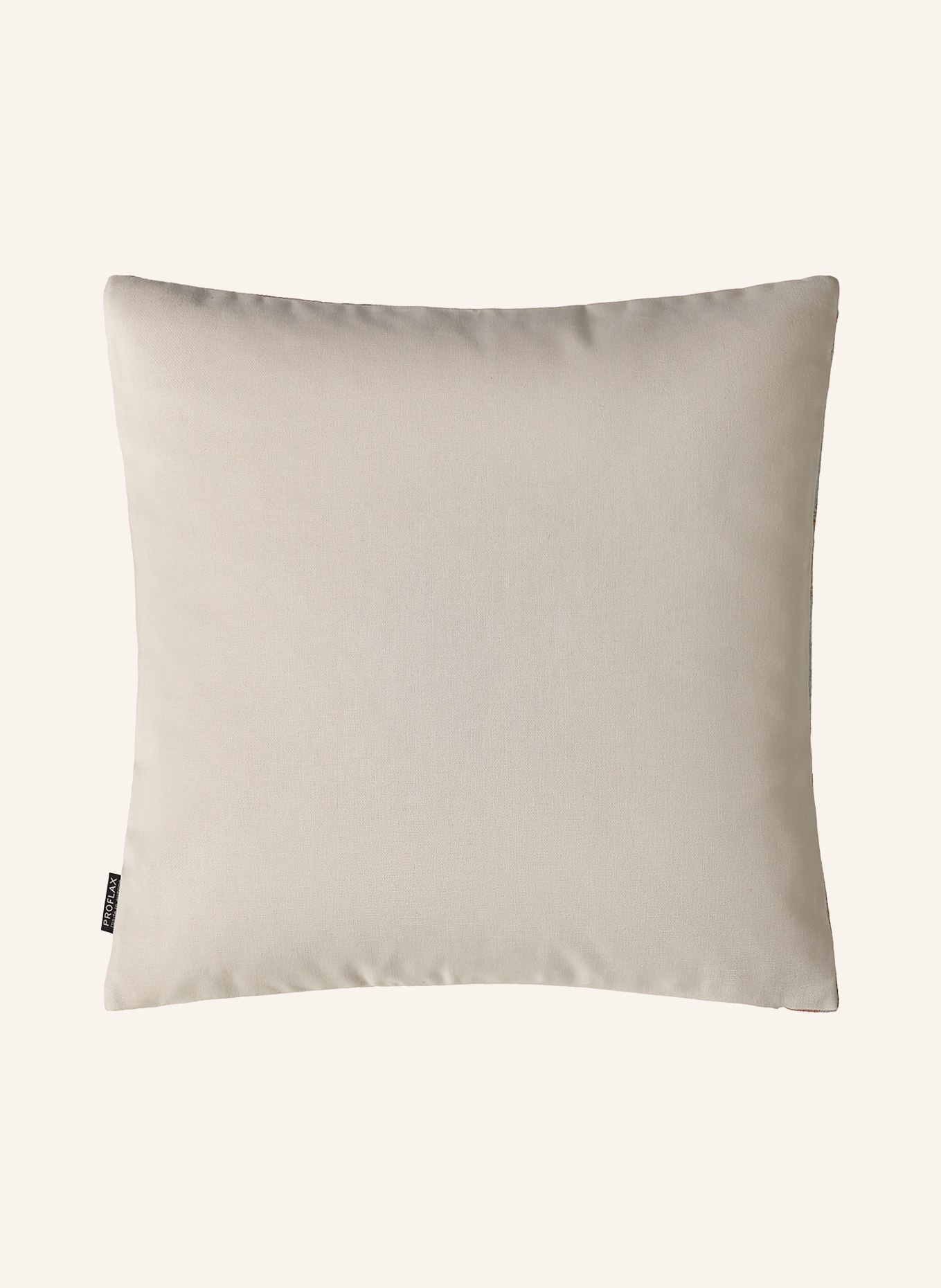 PROFLAX Decorative cushion cover, Color: CREAM/ LIGHT RED/ YELLOW (Image 2)