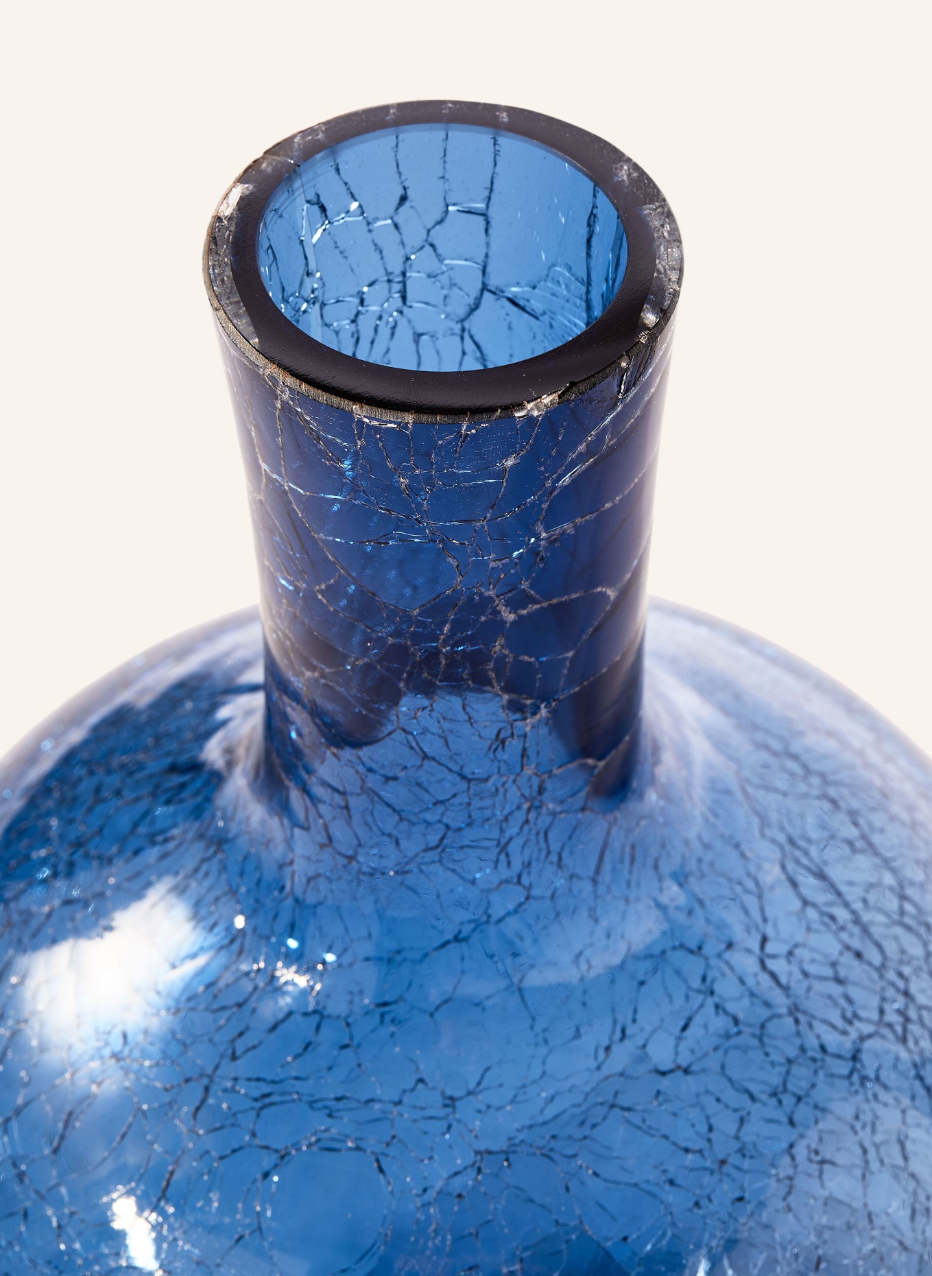POLSPOTTEN Vase BALL BODY S, Farbe: DUNKELBLAU (Bild 2)