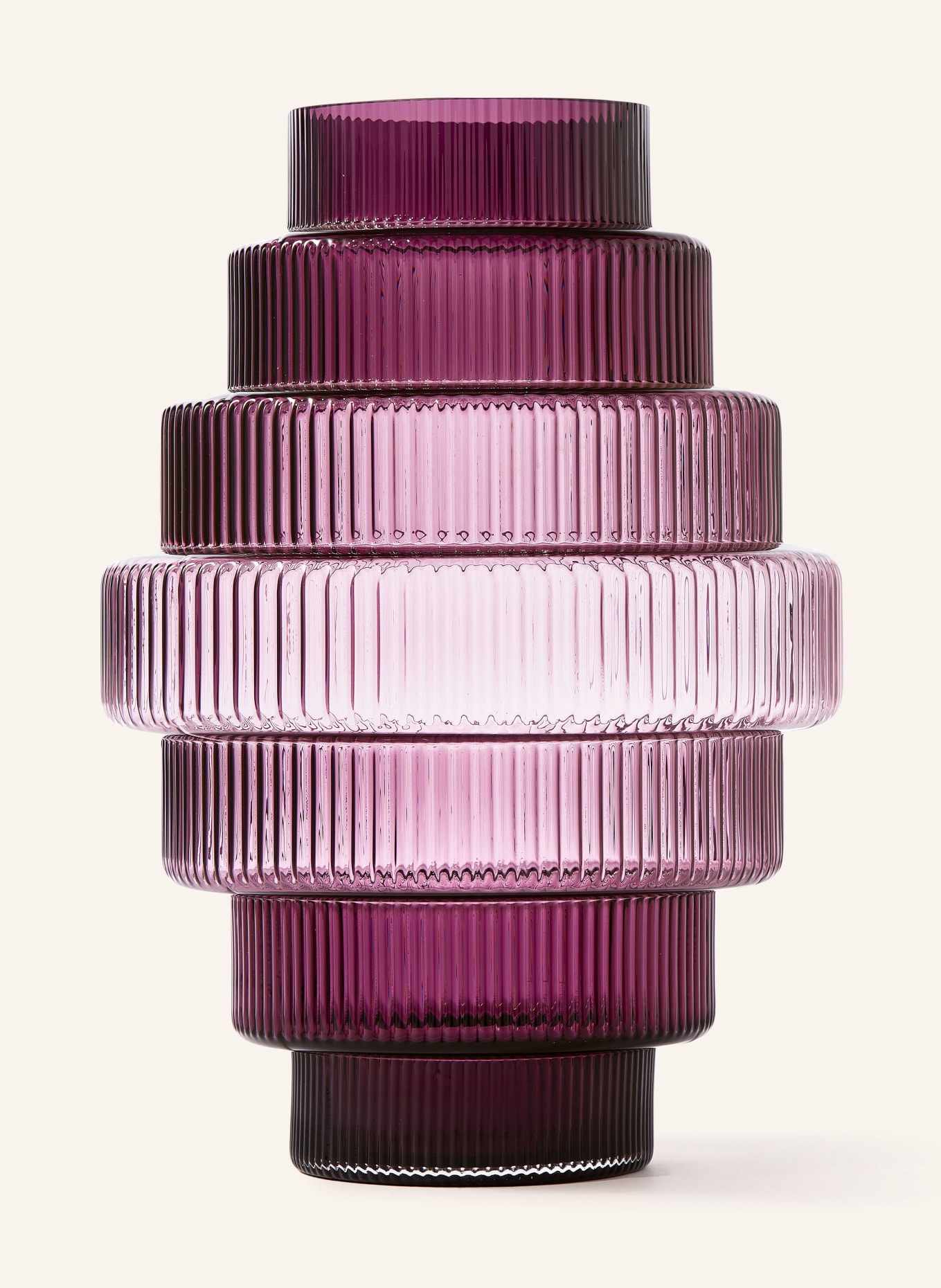 POLSPOTTEN Vase STEPS S, Color: DARK PURPLE (Image 2)