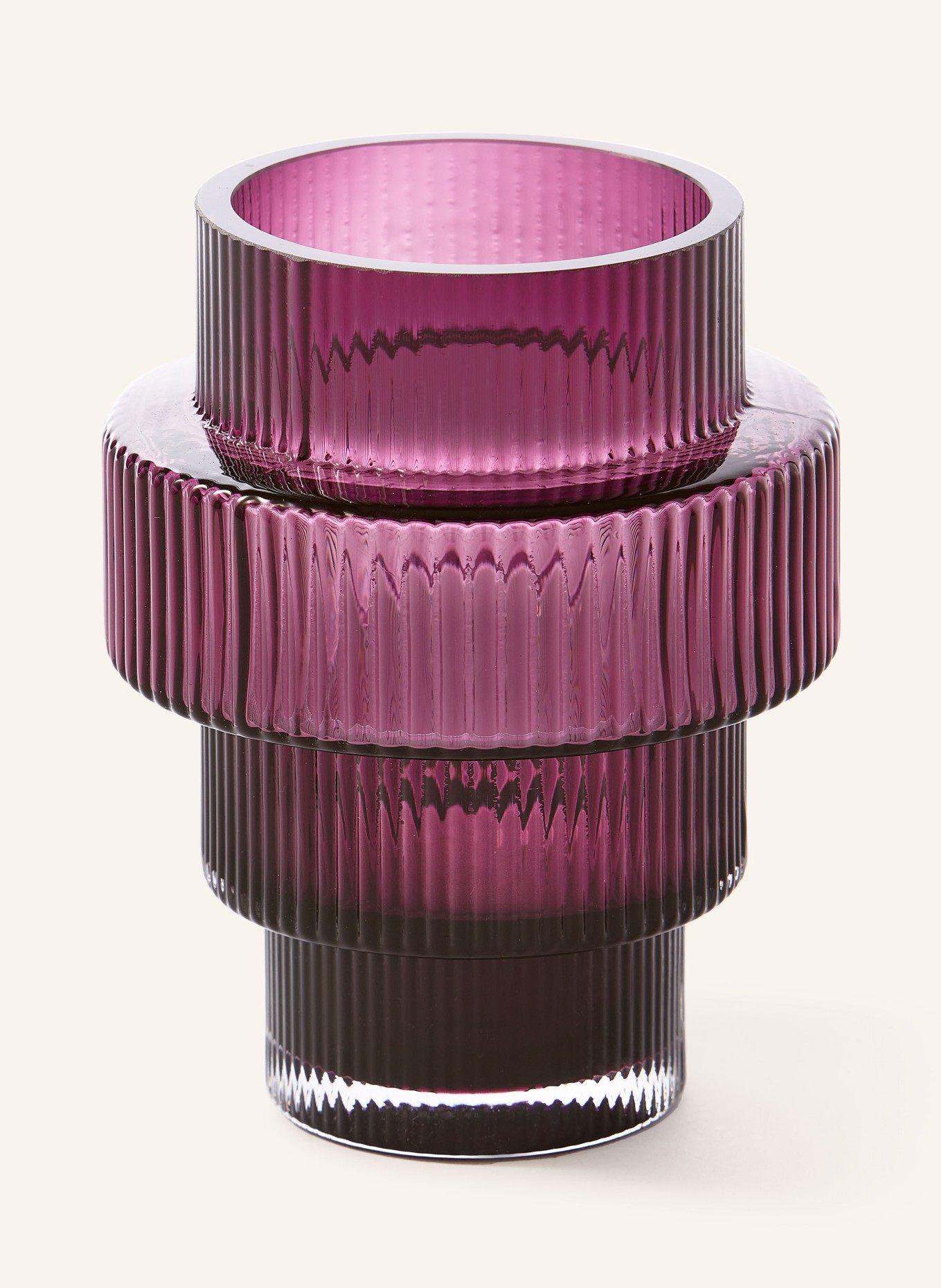 POLSPOTTEN Lantern STEPS, Color: DARK PURPLE (Image 1)