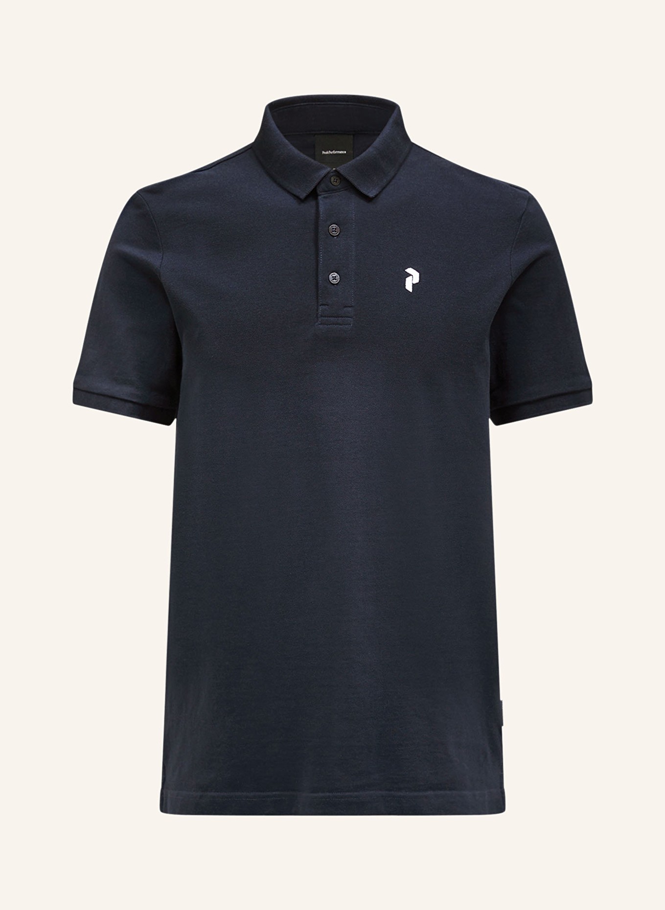 Peak Performance Piqué-Poloshirt SALUTE, Farbe: DUNKELBLAU (Bild 1)