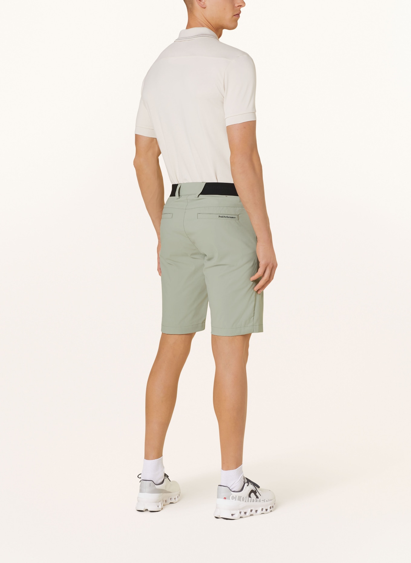 Peak Performance Golf shorts PLAYER, Color: LIGHT GREEN (Image 3)
