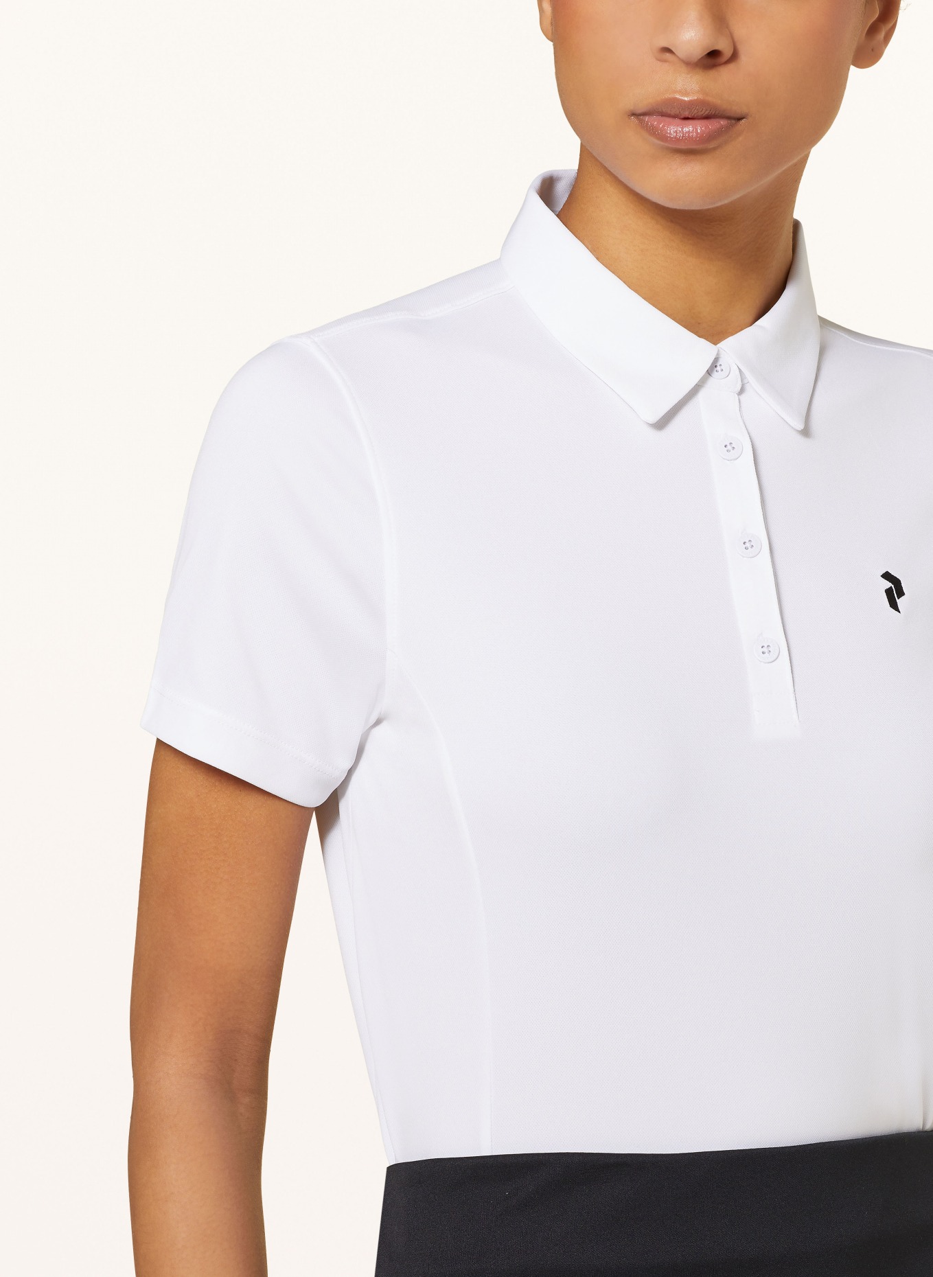 Peak Performance Funktions-Poloshirt ALTA, Farbe: WEISS (Bild 4)