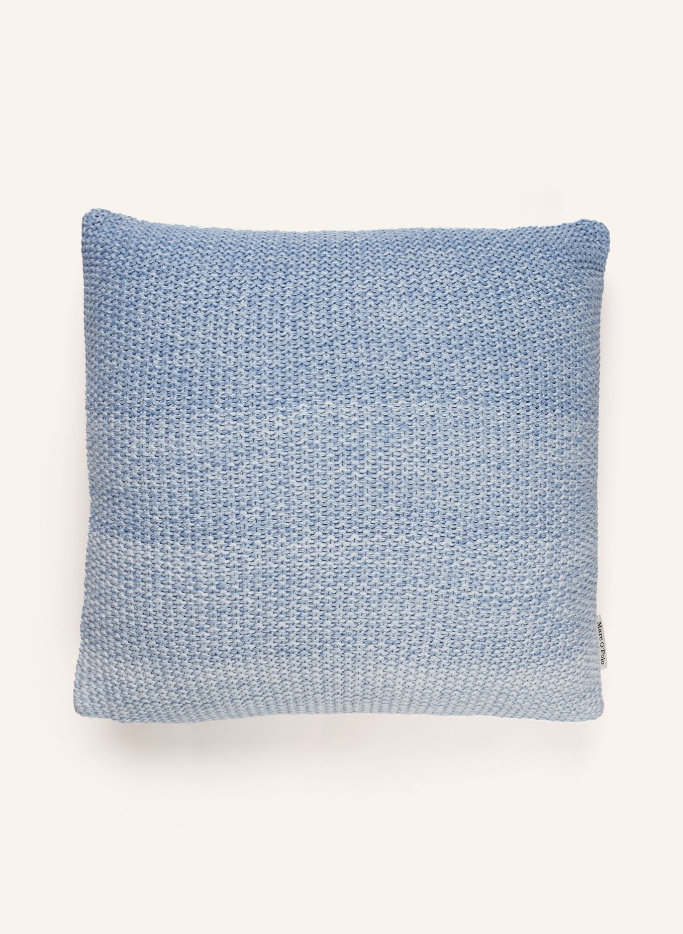 Marc O'Polo Decorative cushion NORDIC KNIT, Color: LIGHT BLUE (Image 1)
