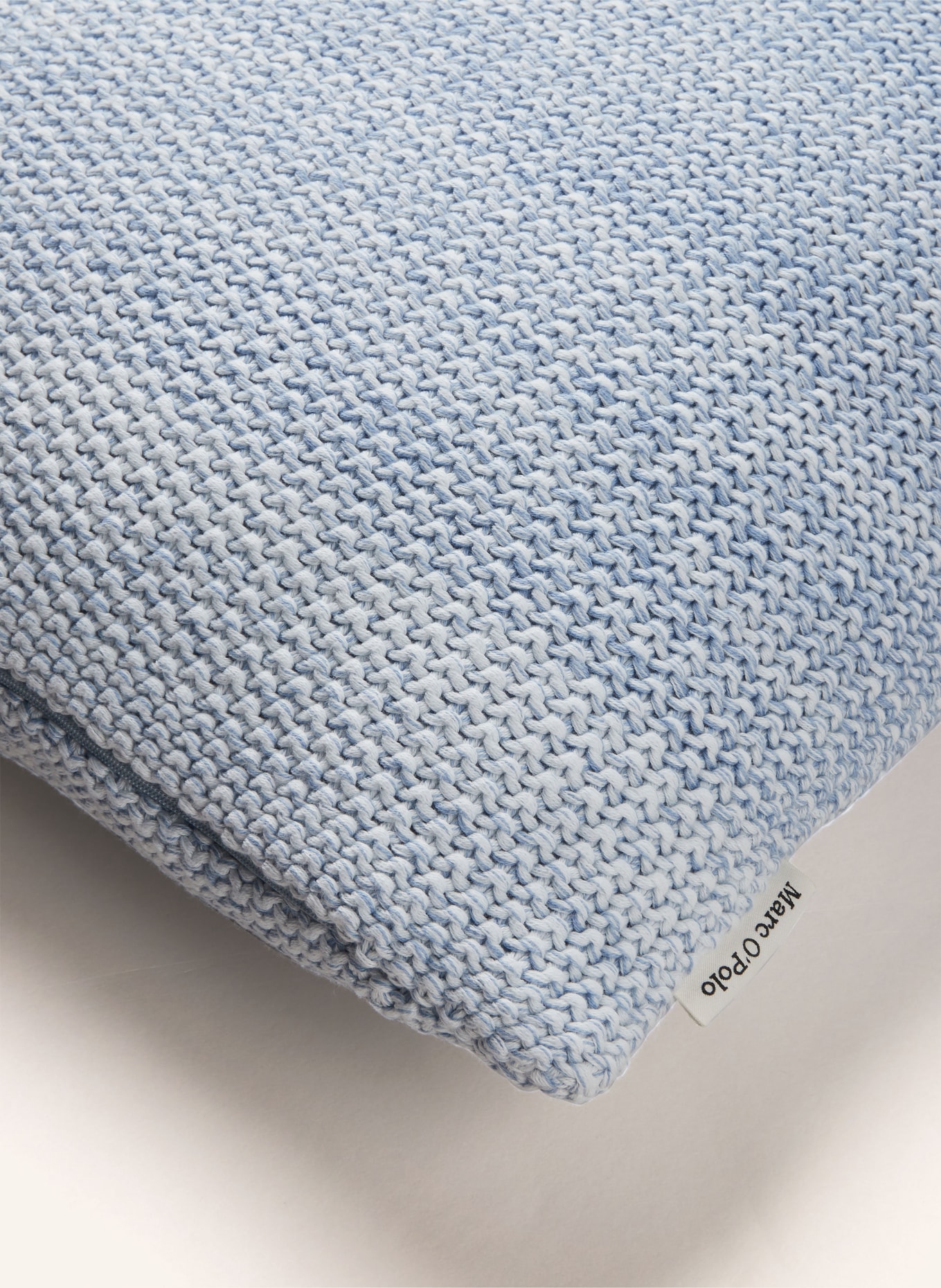Marc O'Polo Decorative cushion NORDIC KNIT, Color: LIGHT BLUE (Image 3)