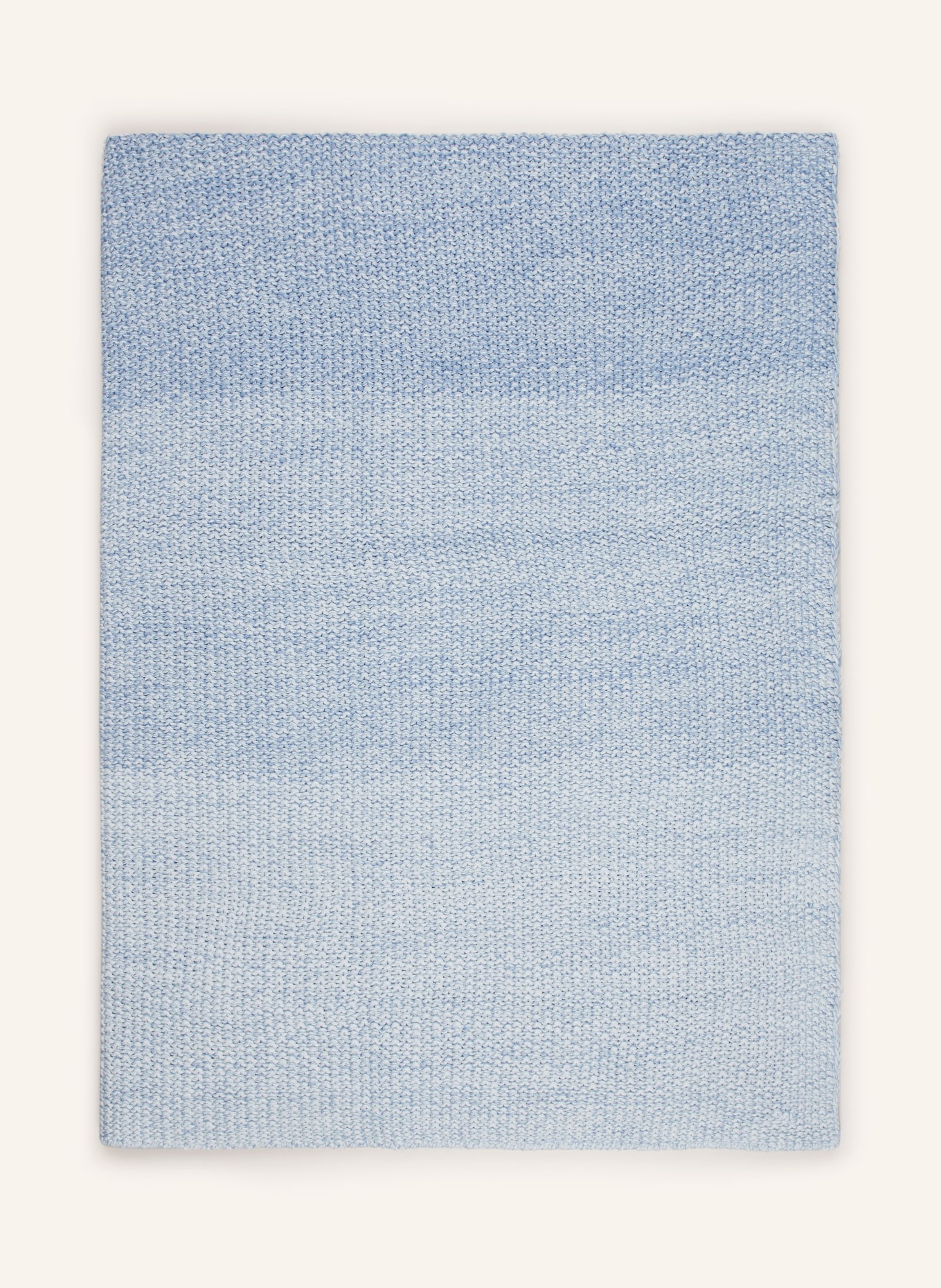 Marc O'Polo Throw NORDIC KNIT, Color: LIGHT BLUE/ WHITE (Image 2)
