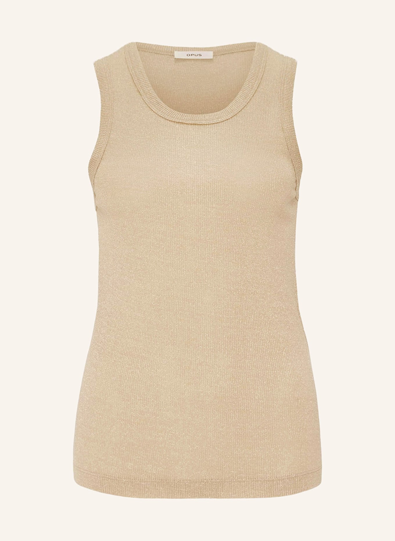 OPUS Top ILESSO with glitter thread, Color: BEIGE (Image 1)