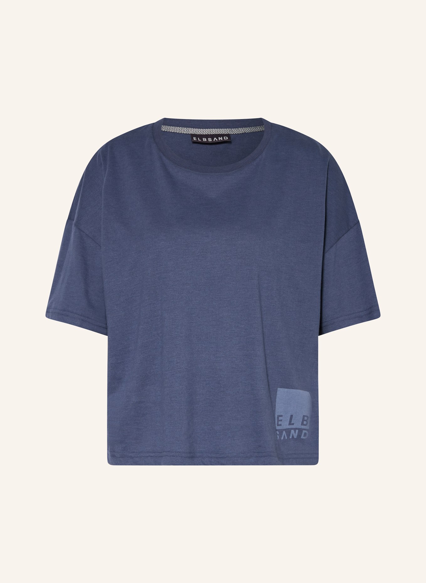 ELBSAND T-shirt DALIA, Color: BLUE (Image 1)