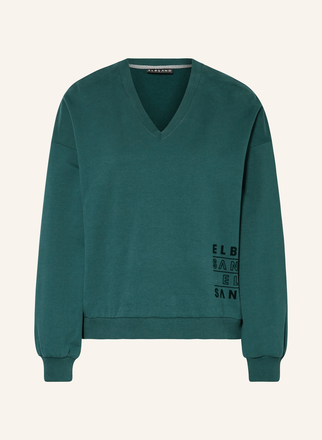 ELBSAND Sweatshirt PERNILLA, Farbe: PETROL (Bild 1)