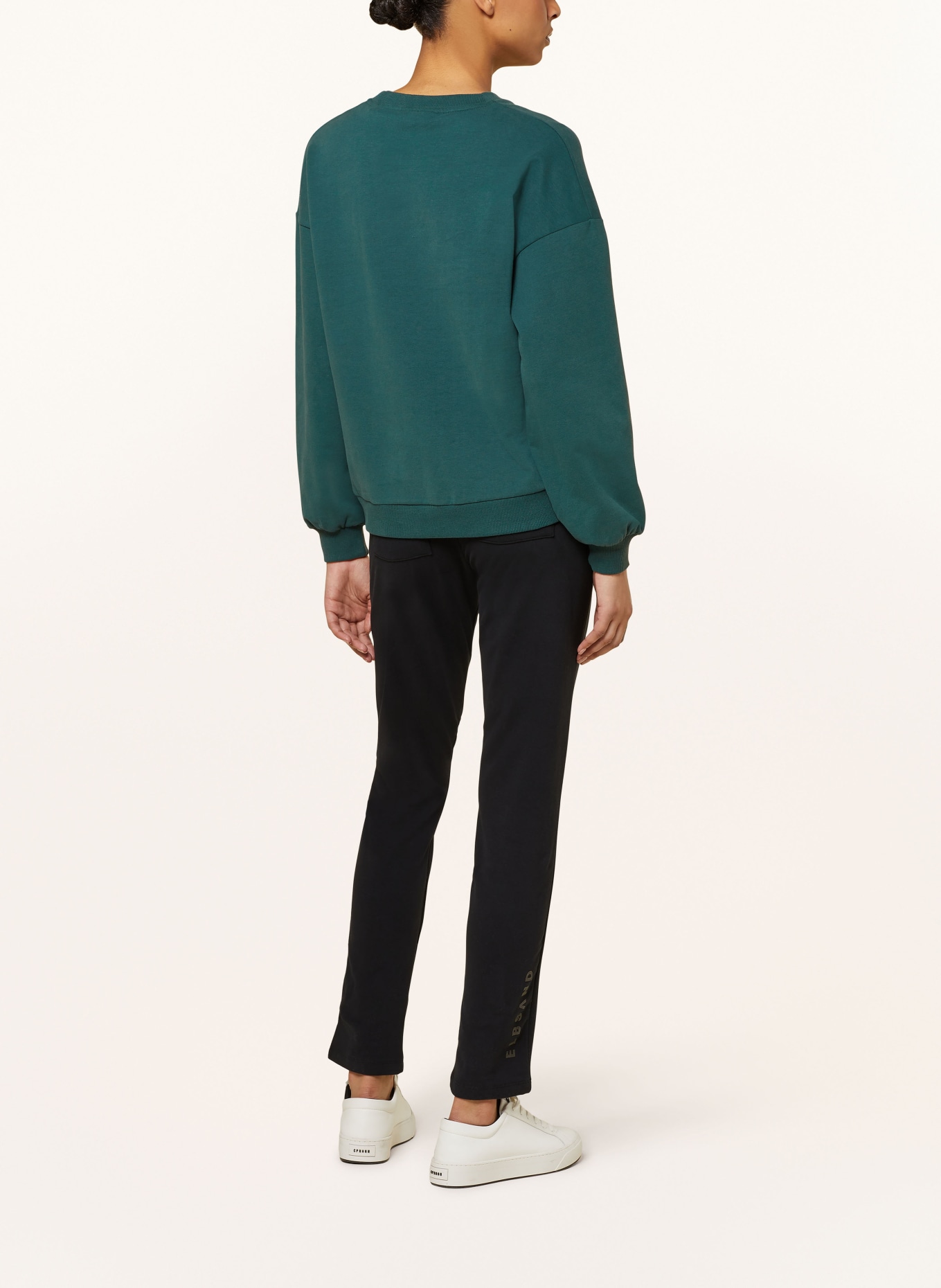 ELBSAND Sweatshirt PERNILLA, Farbe: PETROL (Bild 3)