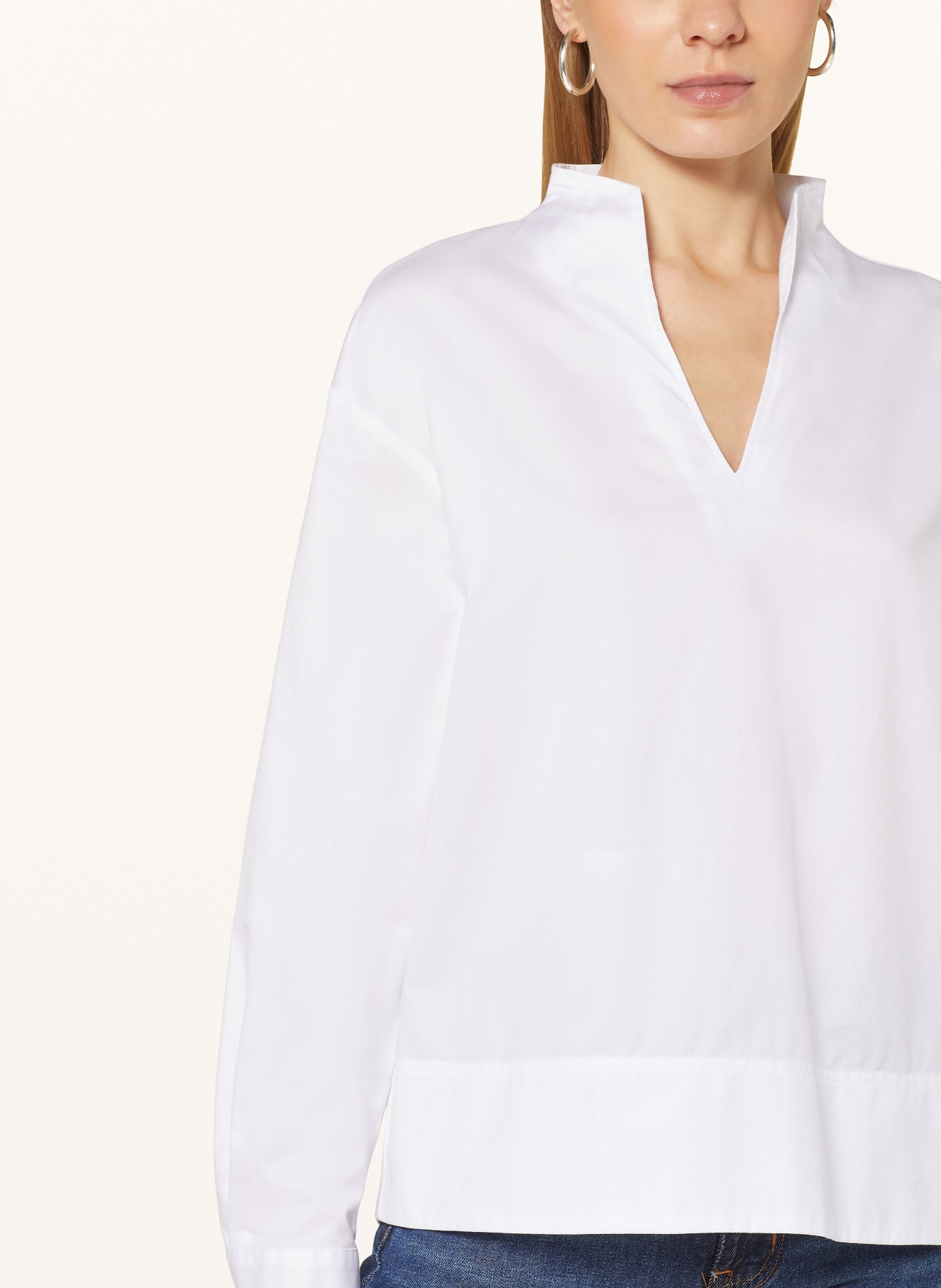 ETERNA Shirt blouse, Color: WHITE (Image 4)