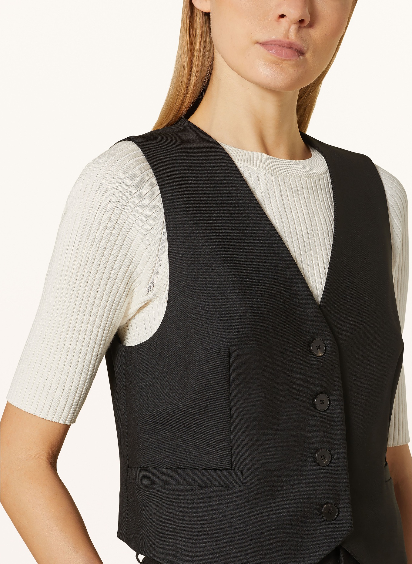 1863 by ETERNA Vest, Color: BLACK (Image 4)