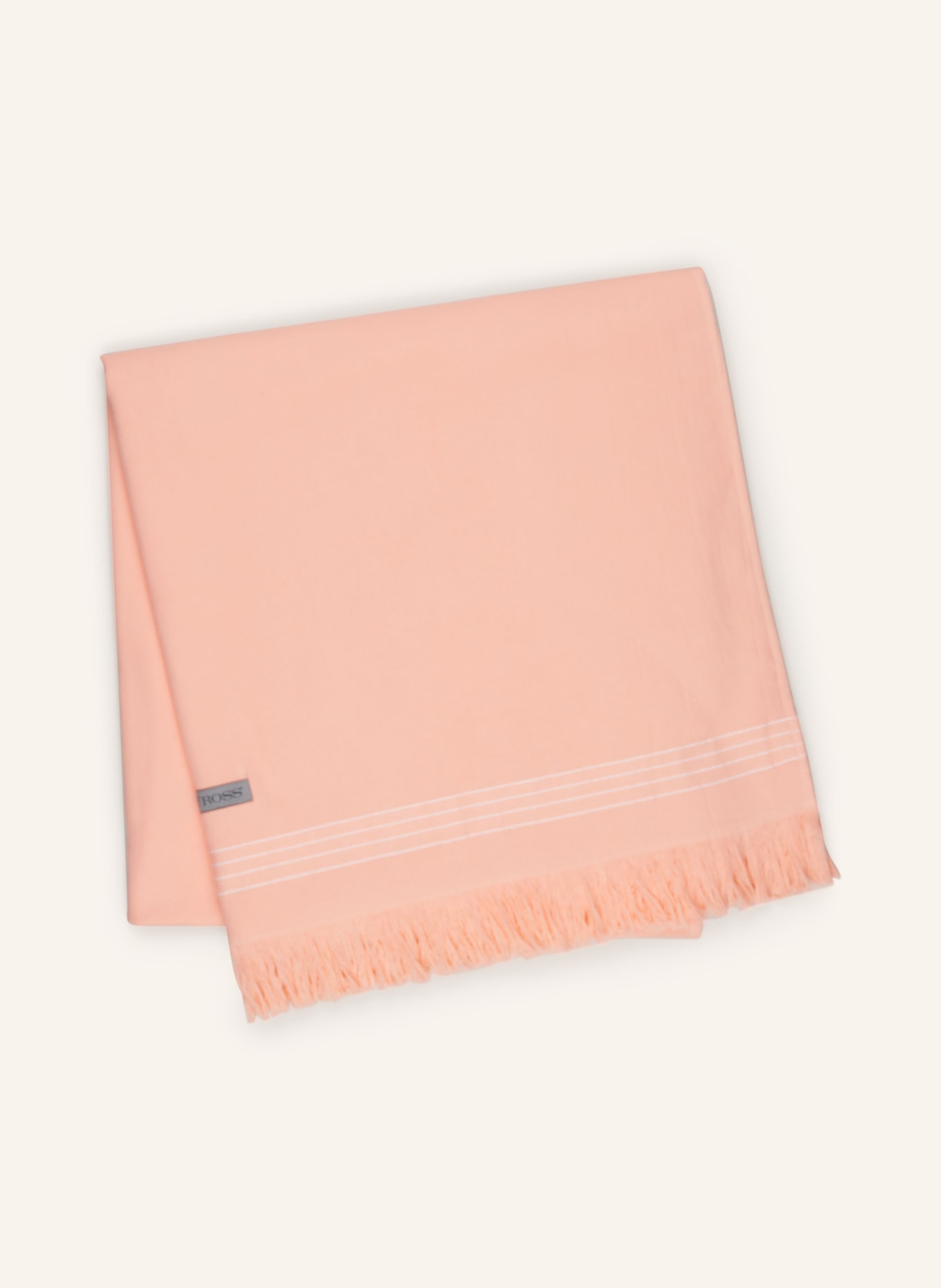 ROSS Beach towel, Color: LIGHT ORANGE (Image 2)