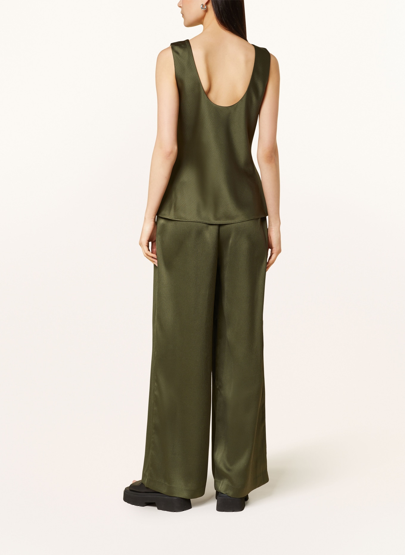 SAMSØE SAMSØE Satintop SASUMMA: DUNKELGRÜN