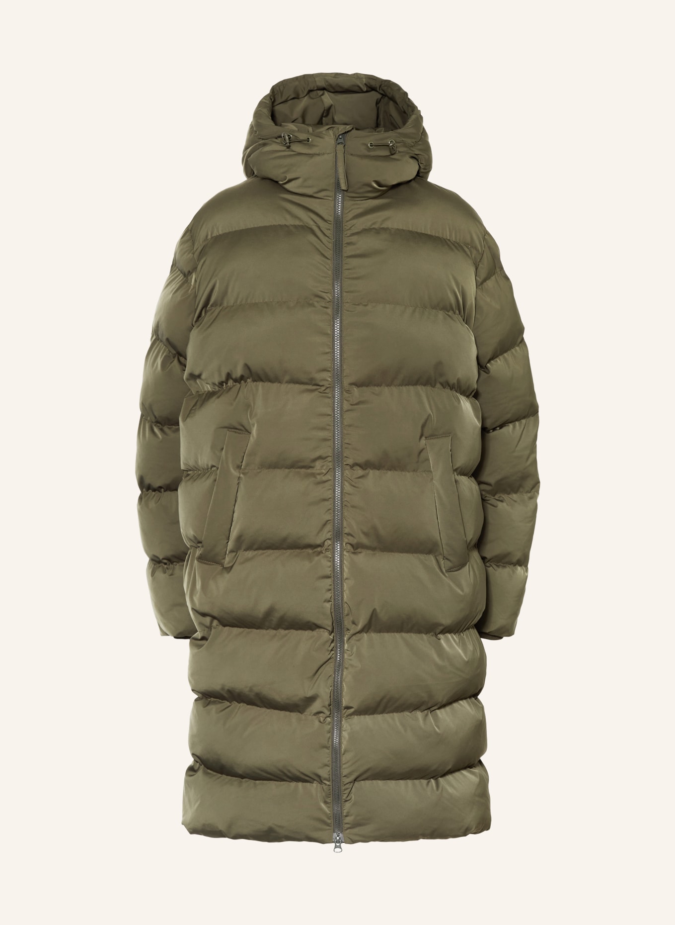 SAMSØE SAMSØE Płaszcz pikowany SASERAN: CIEMNOZIELONY