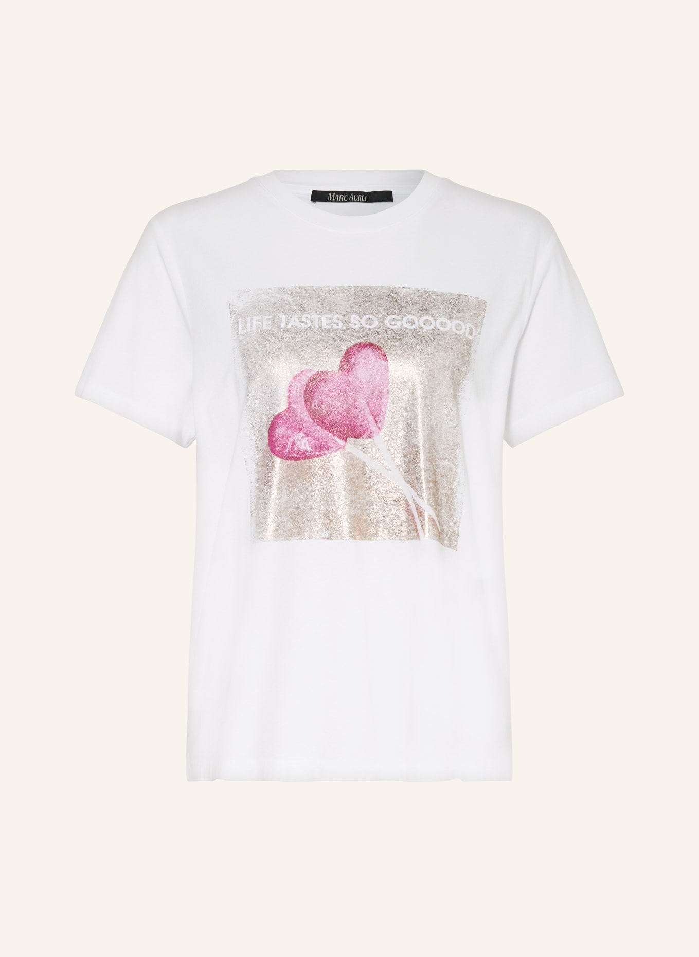 MARC AUREL T-shirt: BLANC