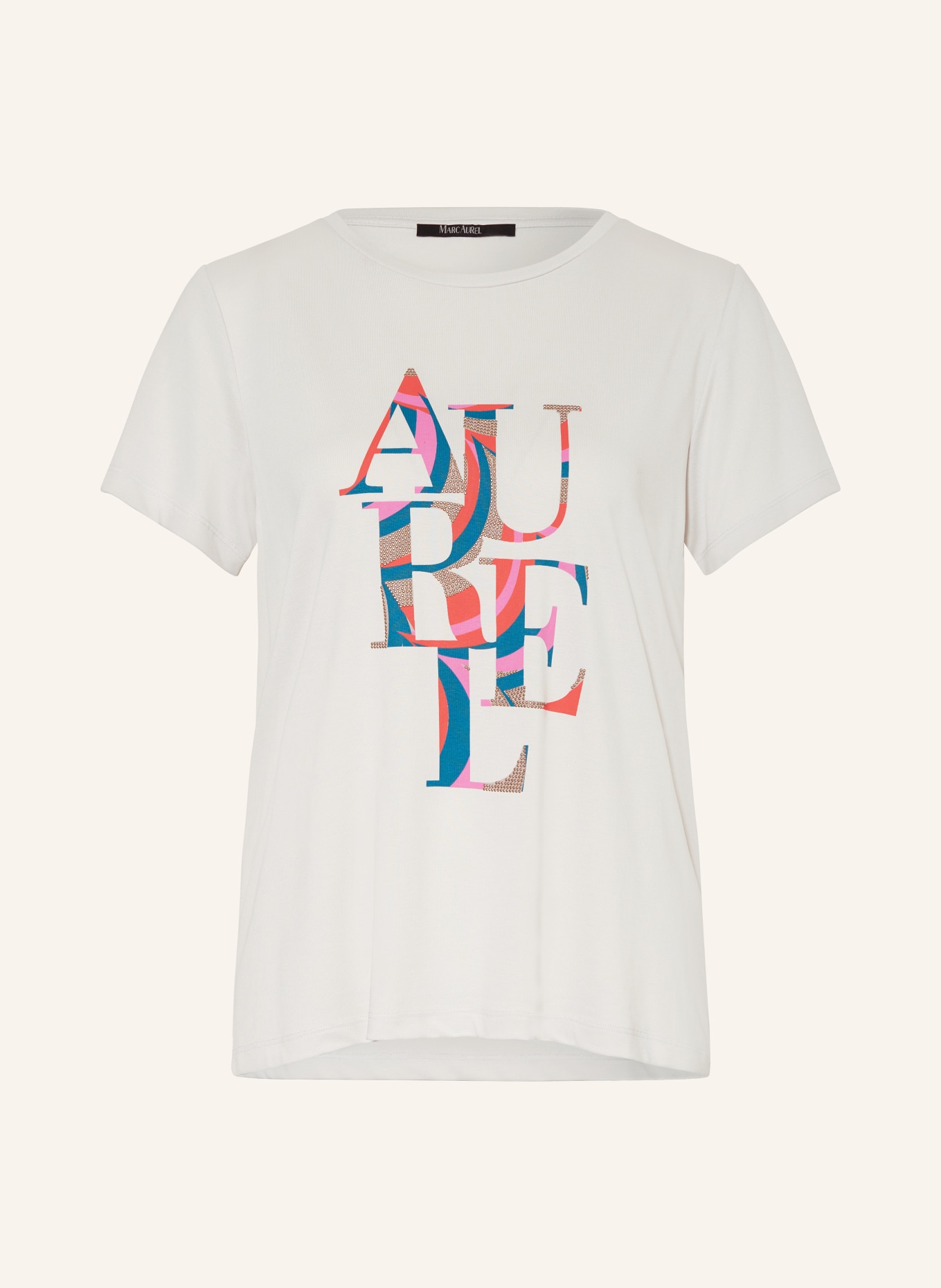 MARC AUREL T-Shirt, Farbe: HELLGRAU (Bild 1)